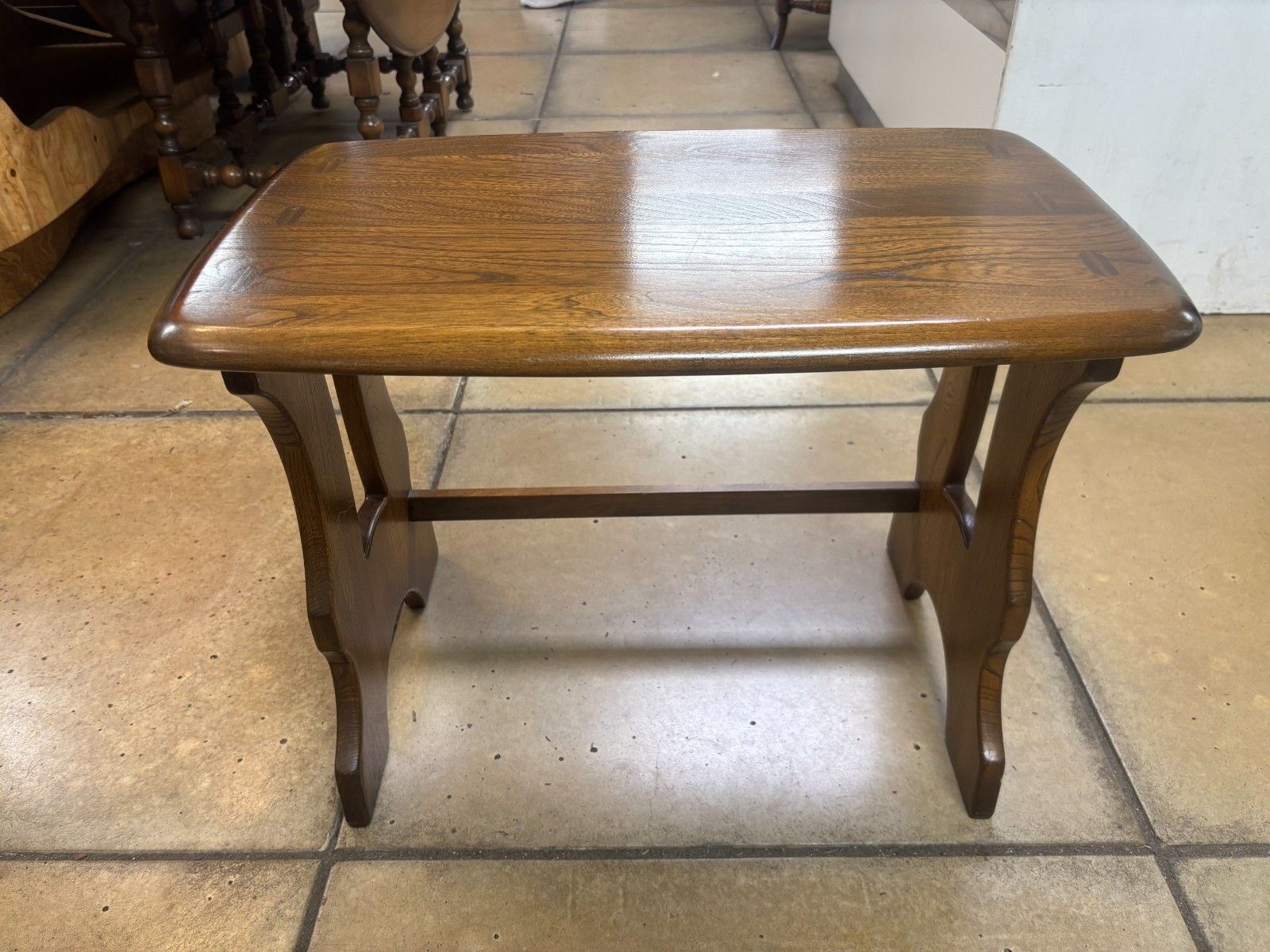 photo furniture Retro Ercol Golden Dawn Nest Of Tables