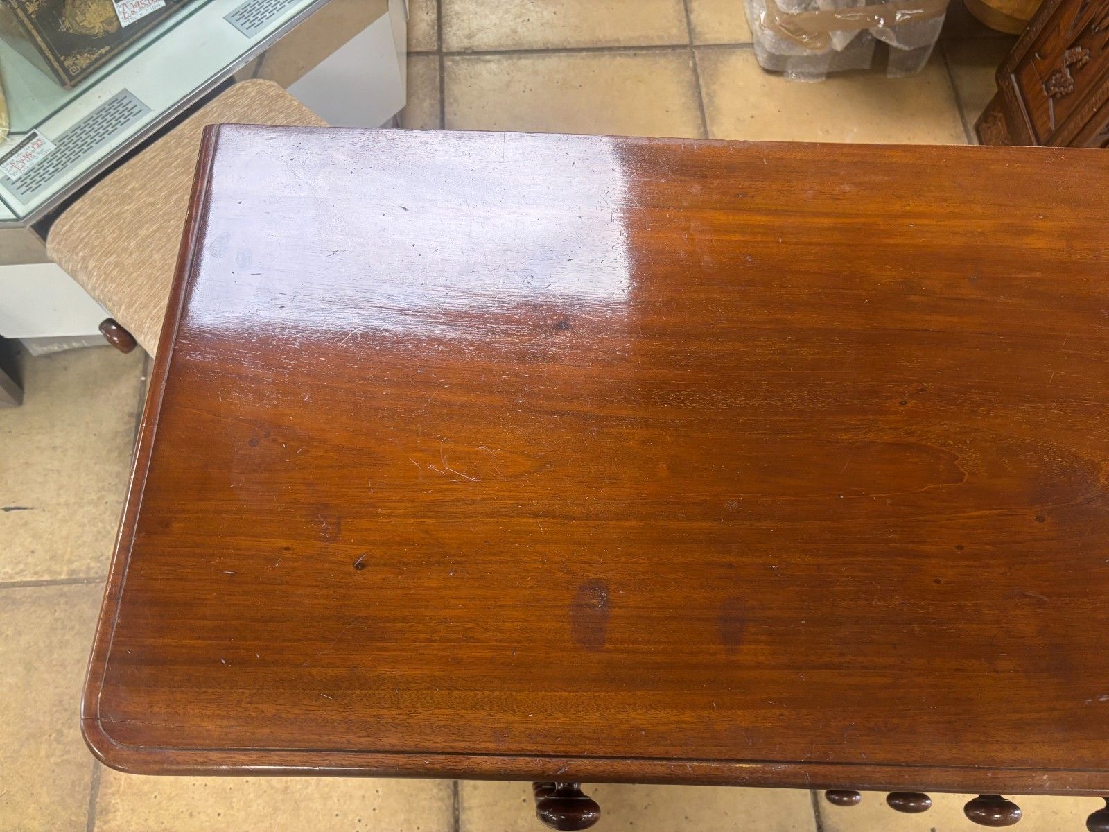 photo for sale Antique Late Victorian Mahogany Two Over Three Chest Of Drawers As Found