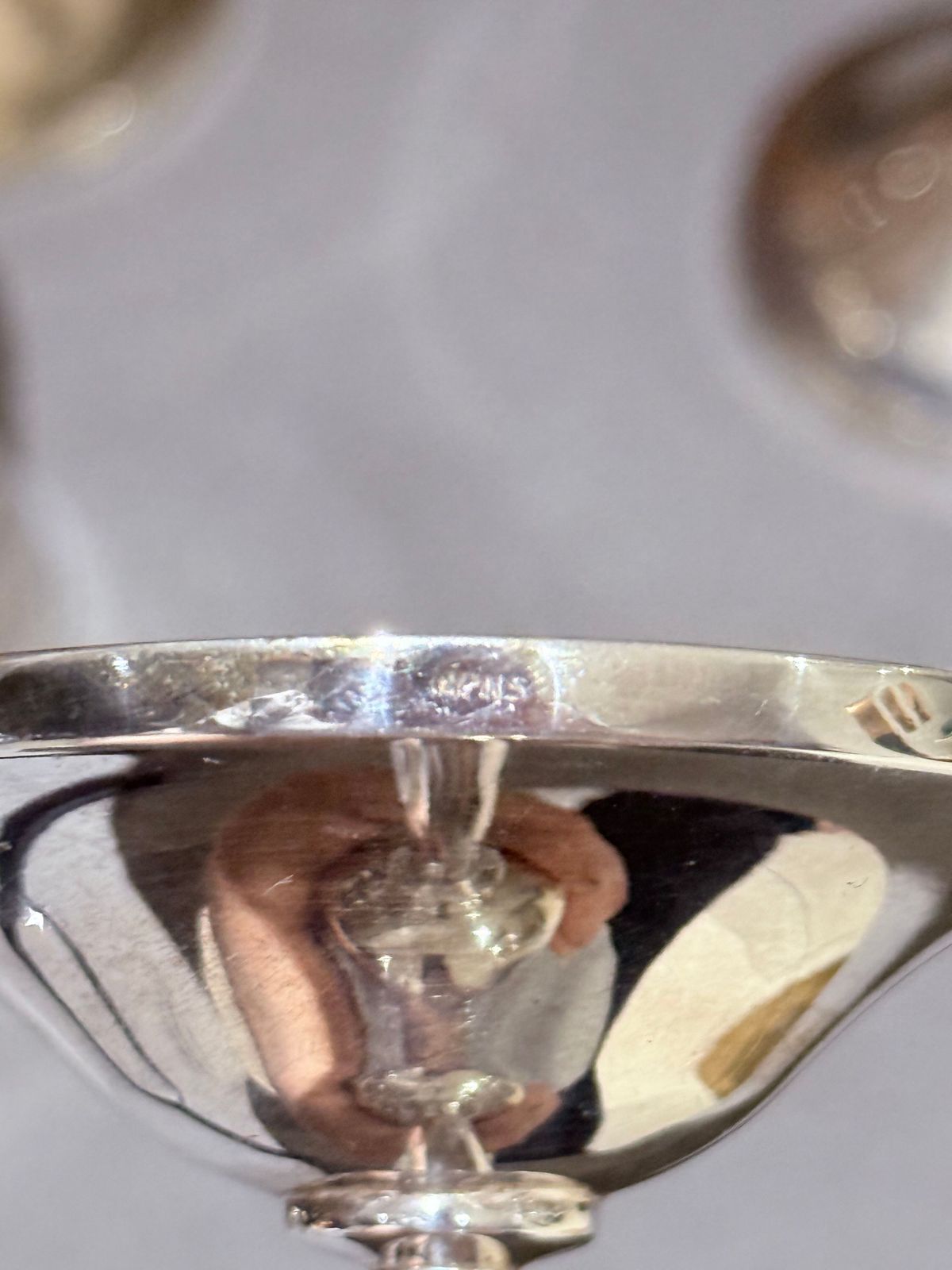 photo vinterior Glasses Silver Alpaca Botticelli's Venus Drinking Glassware For Sale Set Of Six