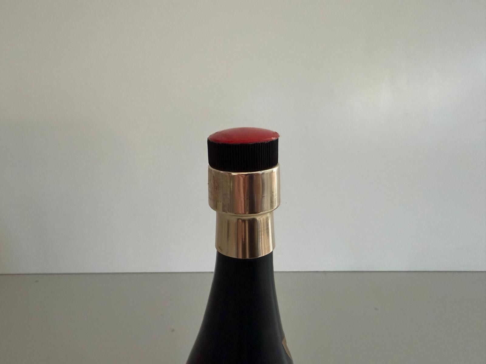 Space Age Black Plexi Body And Glass Cover Floor Lamp, 1970s, Italy photo vinterior