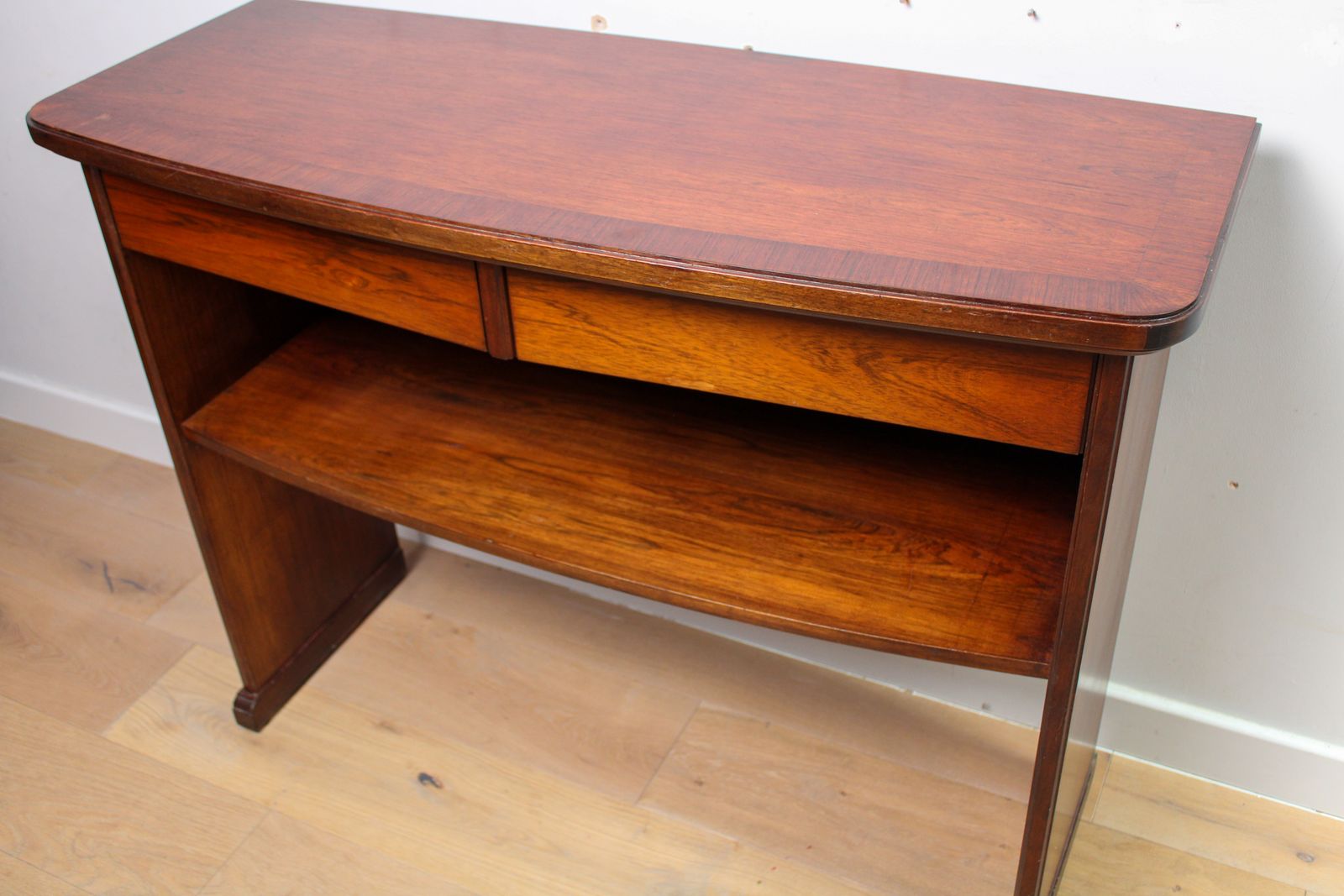 A Vintage Mid Century Heals Rosewood Serving / Console Table With Cutlery Drawer photo Furniture