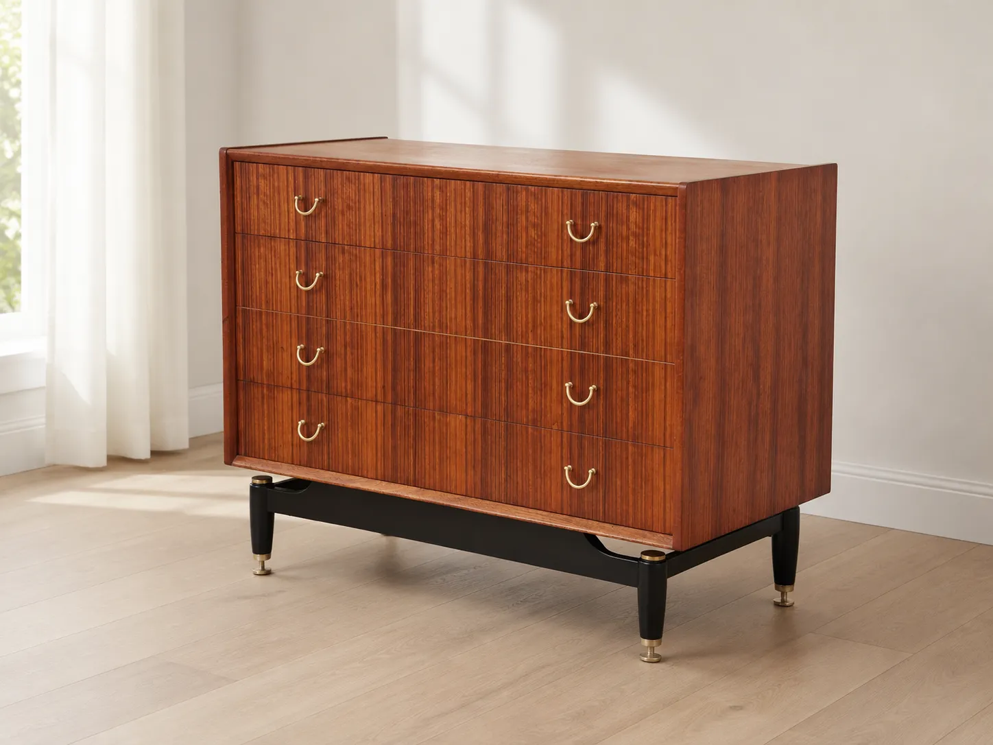 G Plan E Gomme Tola Teak Chest Of Drawers Fully Restored Mid Century photo Furniture
