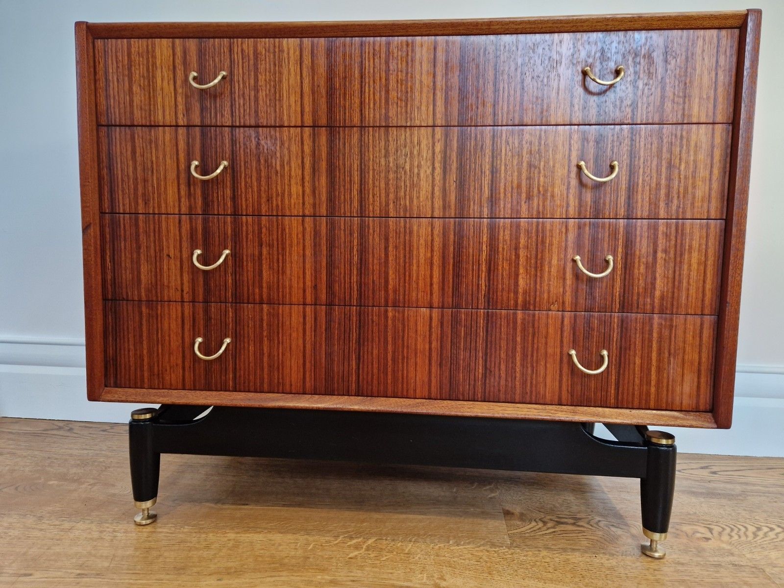 450.0 G Plan E Gomme Tola Teak Chest Of Drawers Fully Restored Mid Century photo