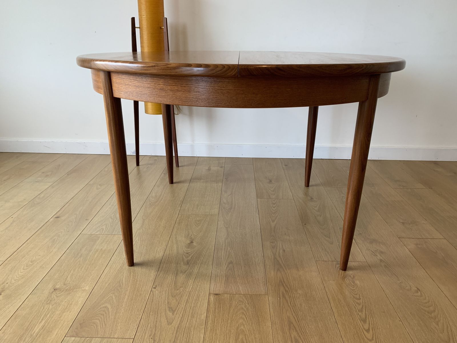 Restored G Plan Fresco Extending Table & 4 (Or 6) Victor Wilkins Dining Chairs photo for sale
