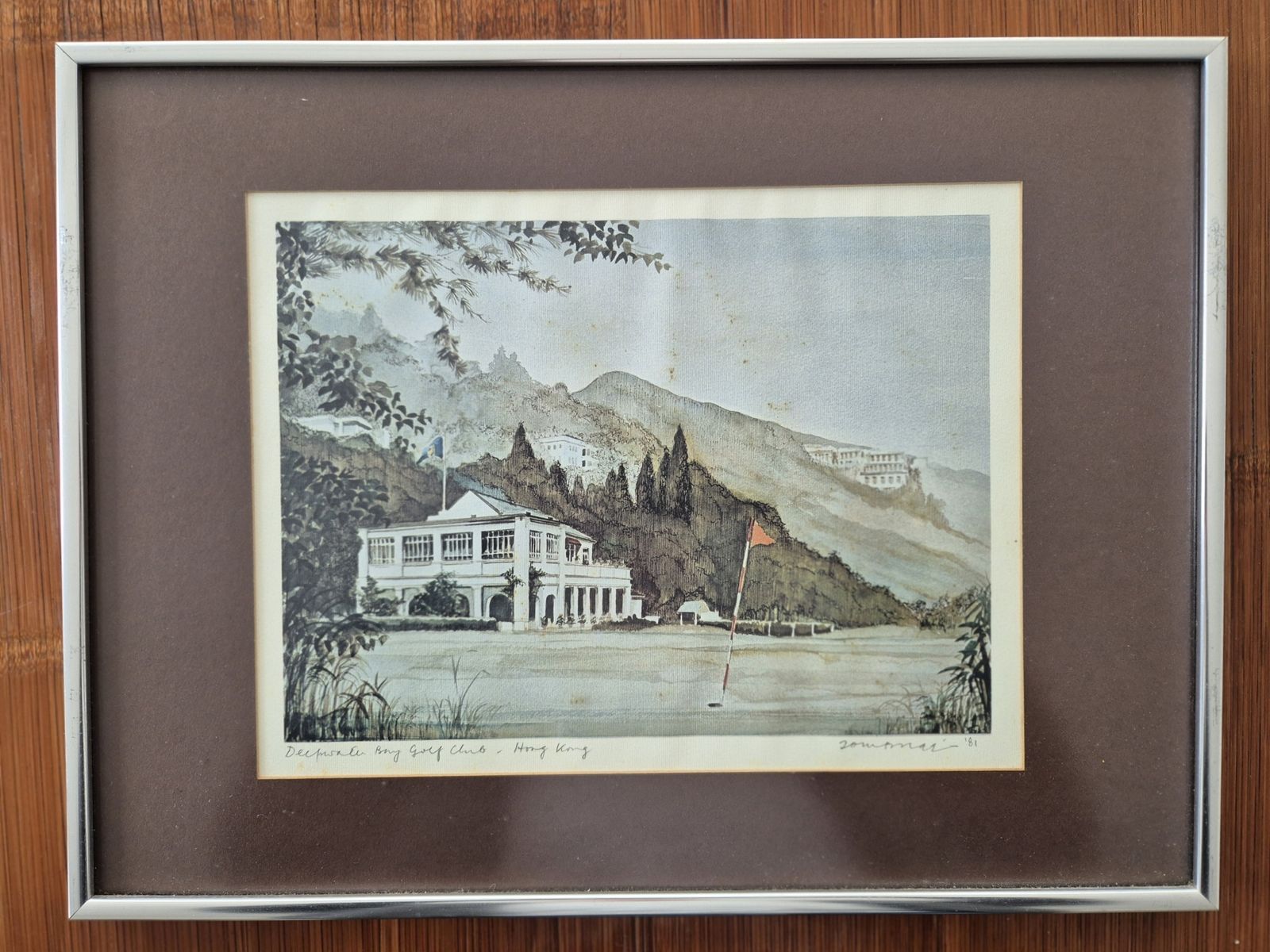Framed Prints Of Old Hong Kong By Tom Briggs (Set Of 4)