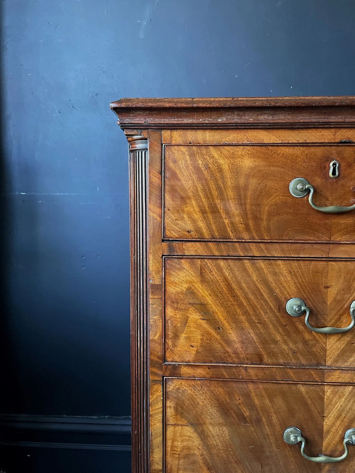 Fine Regency Mahogany Chest, 1800s photo 1450.0