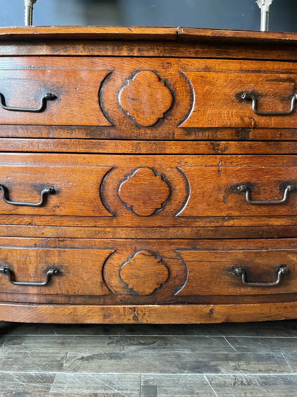 18th C Normandy Chest, 1700s photo for sale
