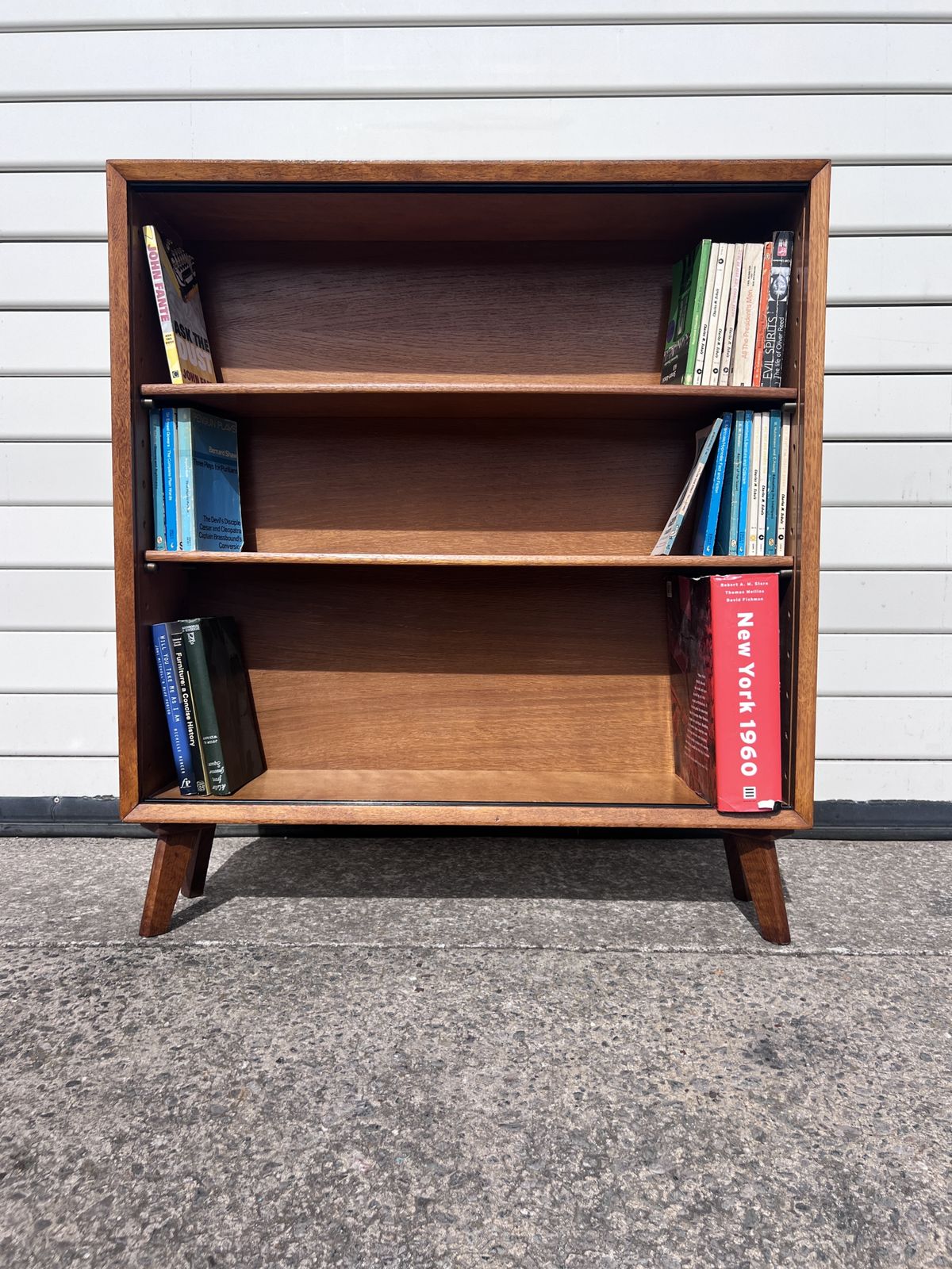 British Mid Century Oak Bookcase – C.1960s