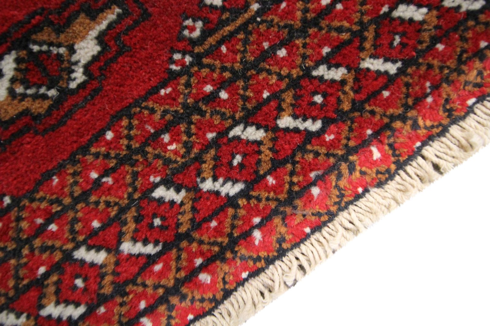Wool Area Rug Traditional Red Afghan Poshti Small Rug Handmade Oriental photo buy