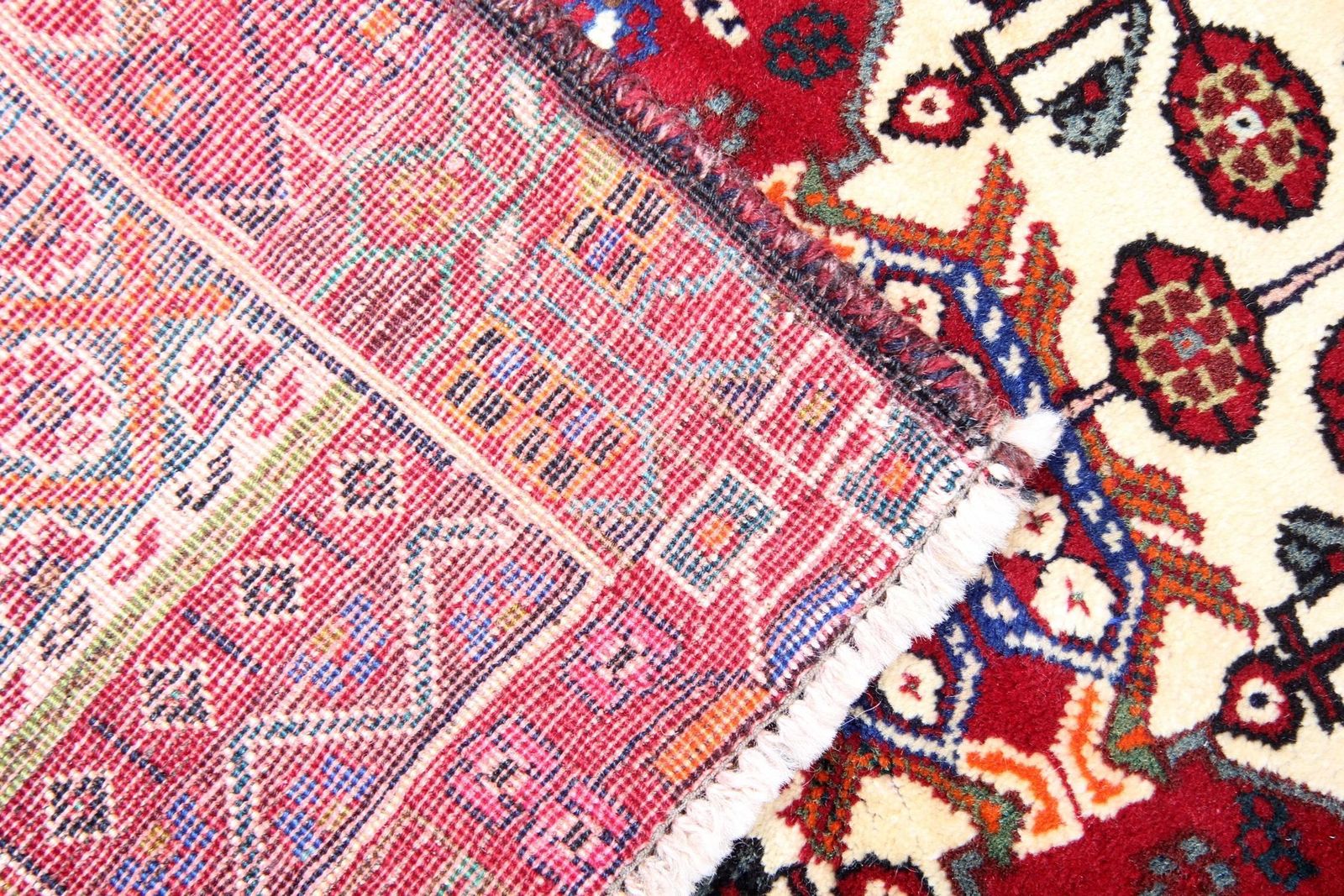 Rood Oosters, handgemaakt tapijt, geometrische woonkamervloerkleden photo Textiel