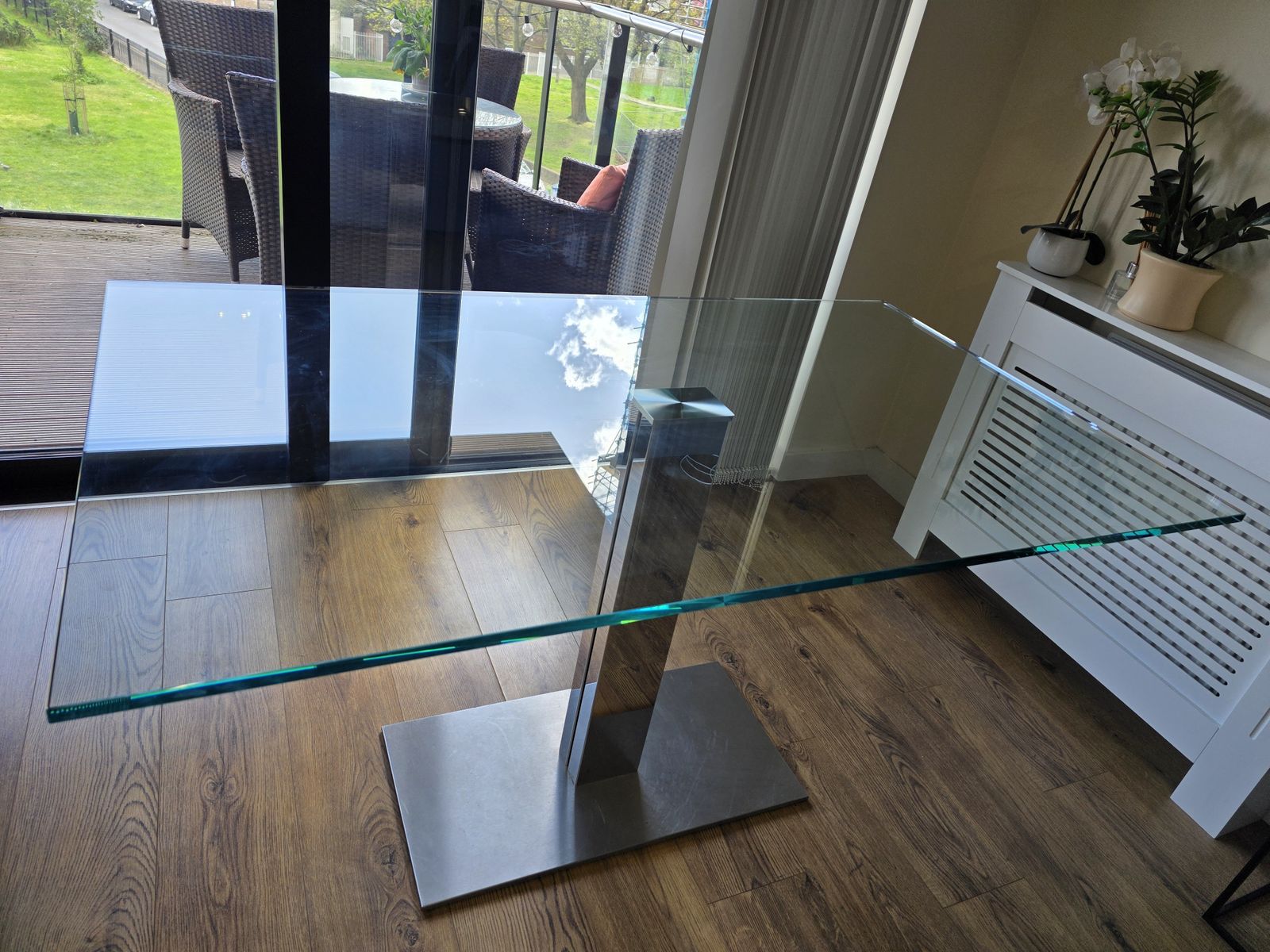 Cattelan Italia Elvis Glass Dining Table