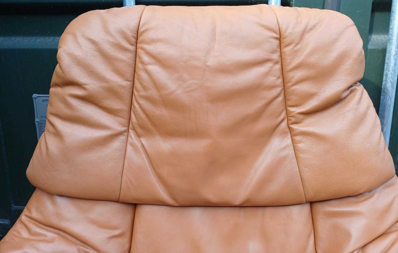 Ekornes Stressless Tan Leather Swivel Recliner Armchair & Footstool   Free Delivery Within 50 Miles, Further "At Cost" photo 400.0