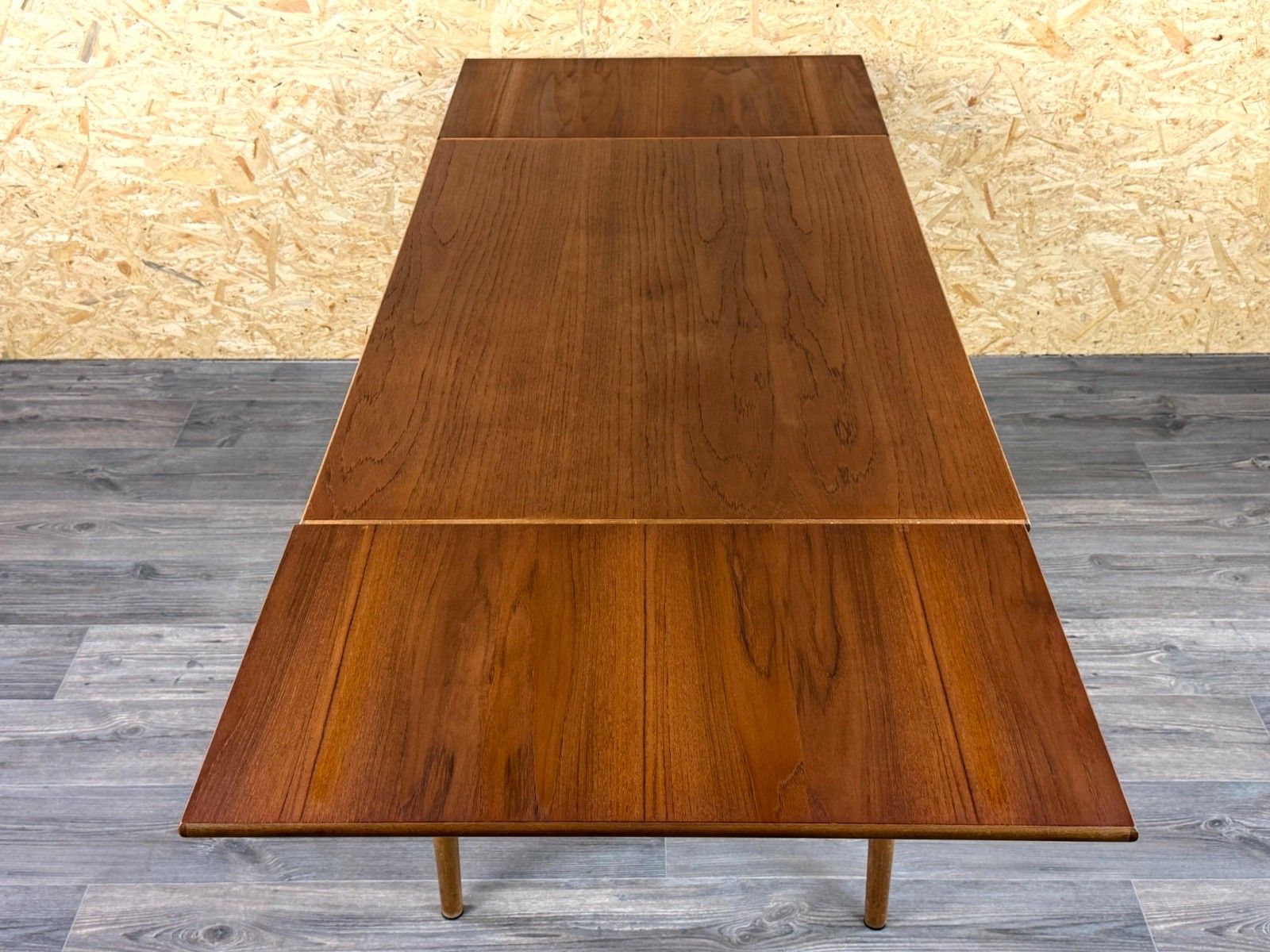 photo vintage 60s 70s Teak Dining Table Dining Table Danish Modern Design Denmark