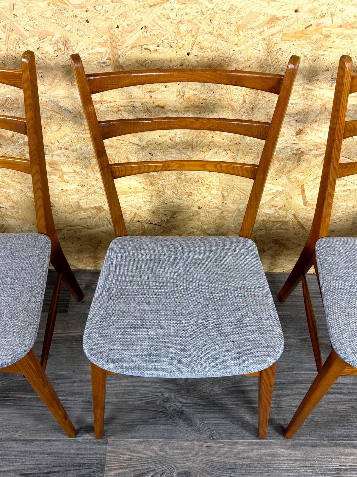 4 X 60s 70s Chair Chairs Dining Chair Mid Century Danish Modern Design photo vintage