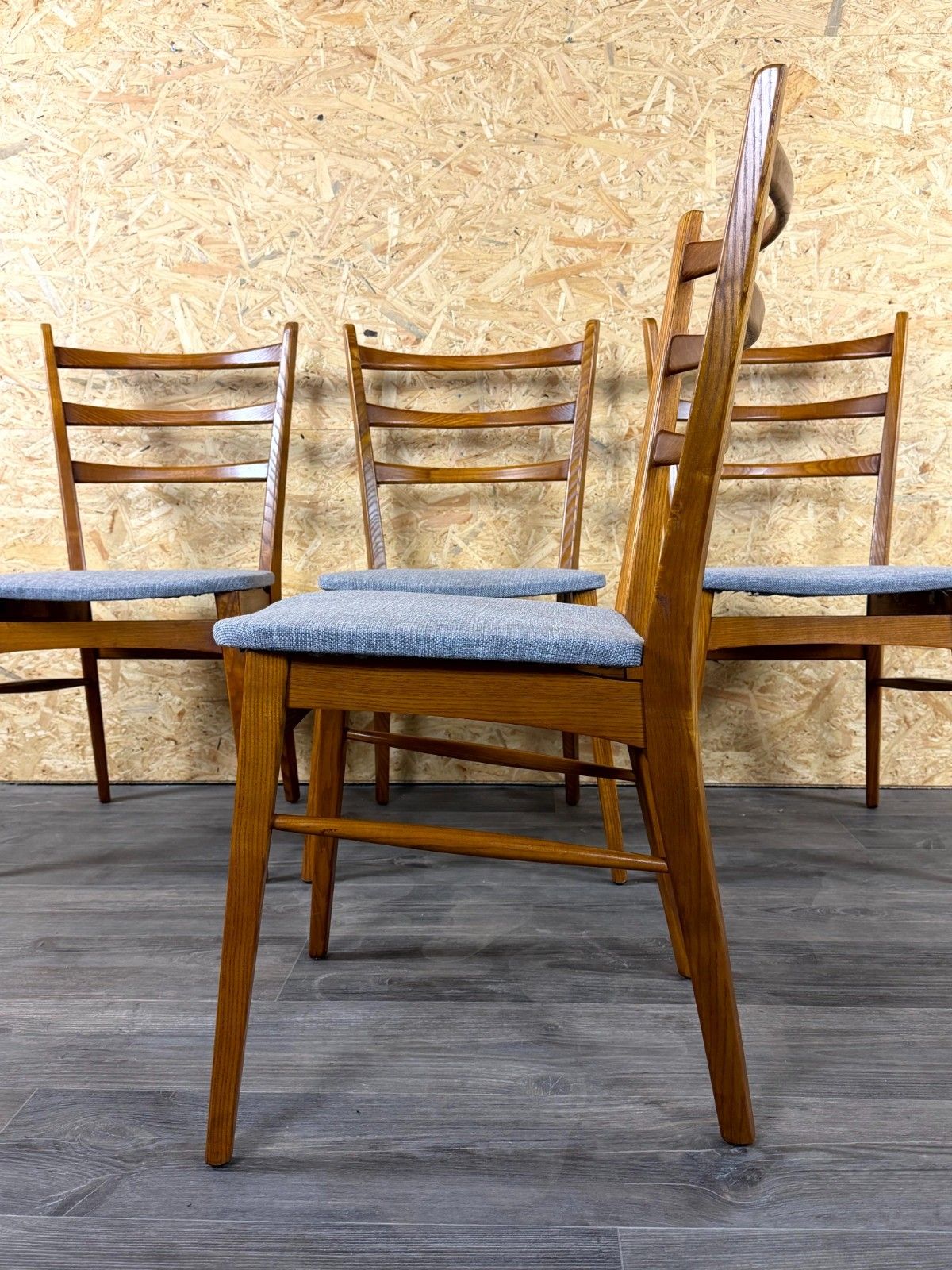 photo buy 4 X 60s 70s Chair Chairs Dining Chair Mid Century Danish Modern Design