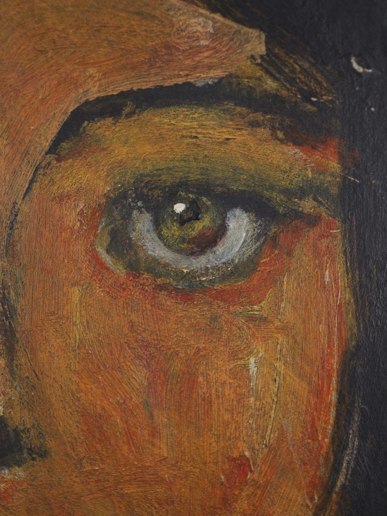 Harry Charles Tim Neo Expressionist Painting ‘Proud’ From The 'Longhead' Series, 2026 photo vinterior