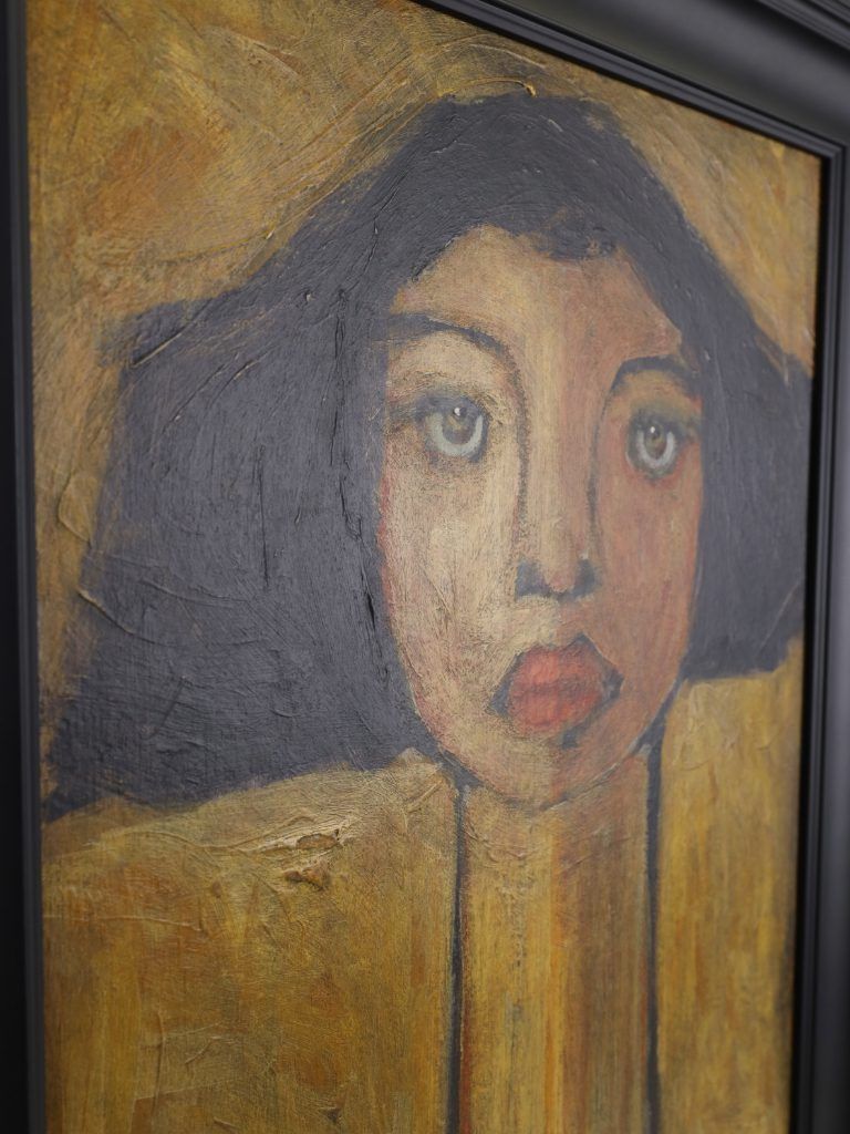 Harry Charles Tim Neo Expressionist Painting ‘Proud’ From The 'Longhead' Series, 2026 photo buy