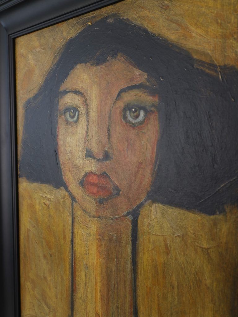 photo for sale Harry Charles Tim Neo Expressionist Painting ‘Proud’ From The 'Longhead' Series, 2026