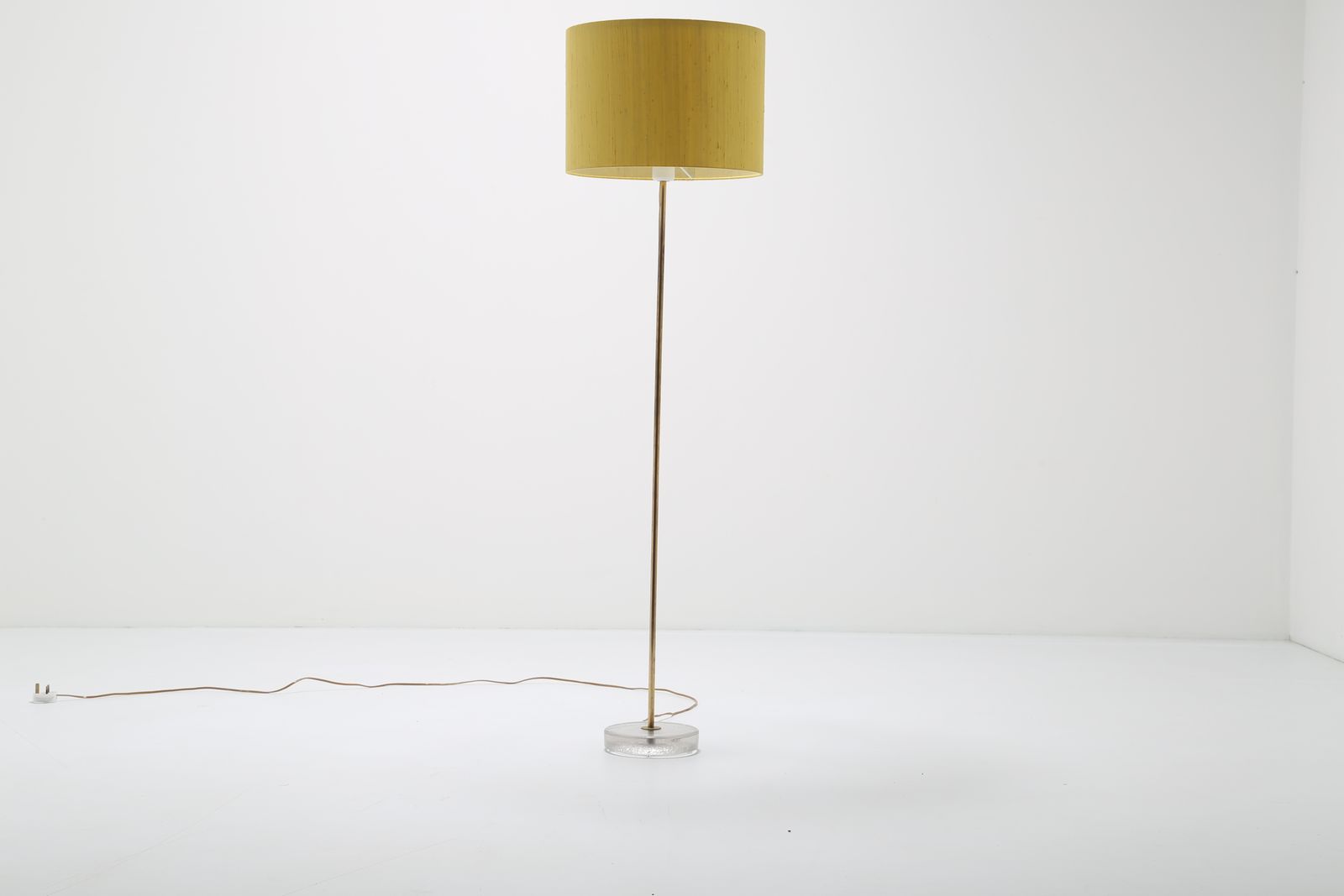 photo buy Mid Century Swedish Brass And Frosted Glass Floor Lamp By Falkenbergs Belysning, 1960s
