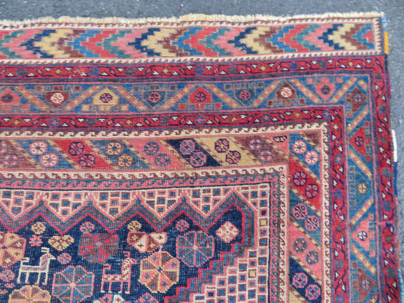 photo for sale Antique Large Arab  Rug. Arab Tribes. 265cm X 154cm.