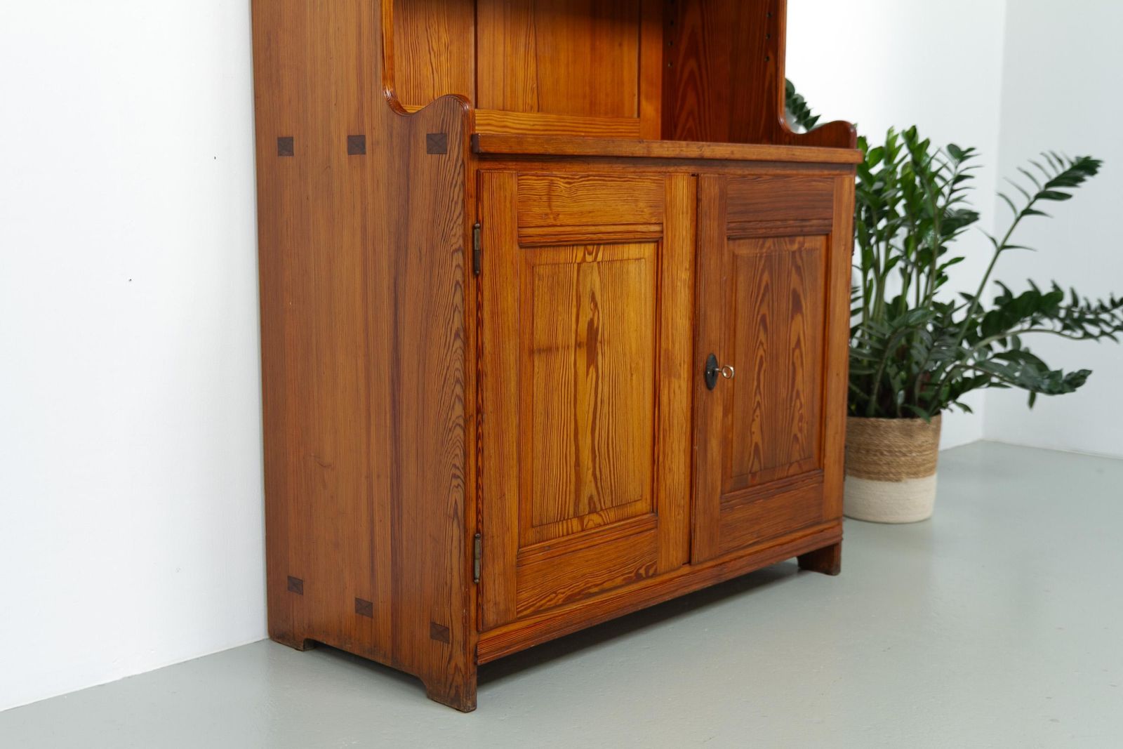 photo buy Antique Oregon Pine Bookcase By Martin Nyrop For Rud Rasmussen, Denmark 1905.
