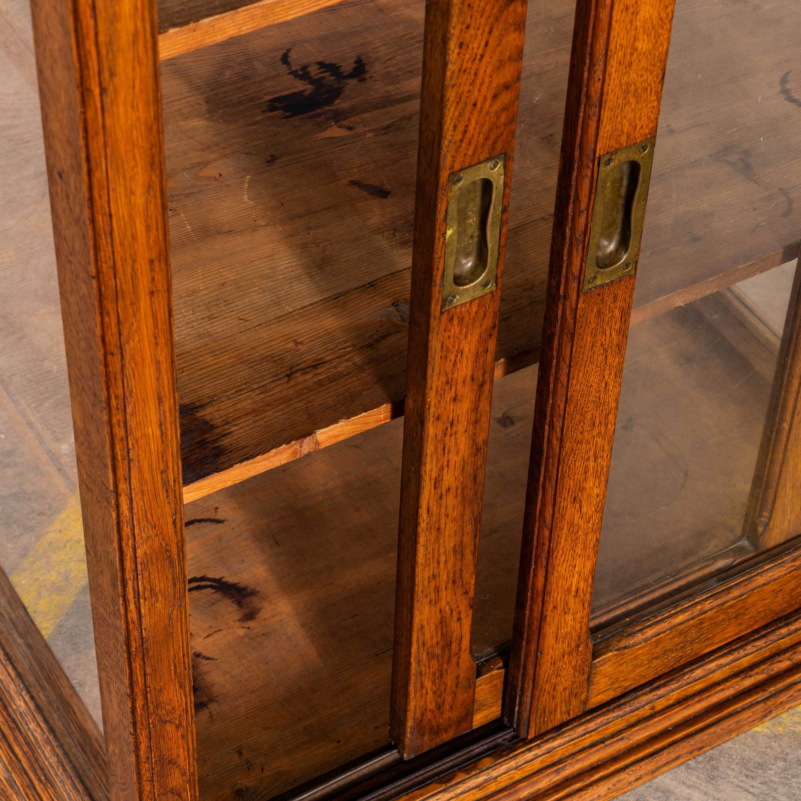 1950's French Shop Counter Display Cabinet photo vinterior