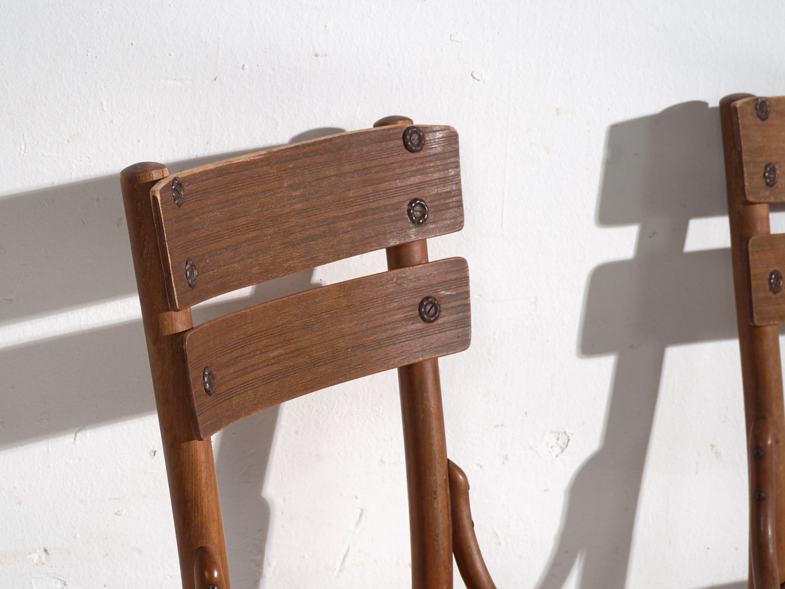 Pair Of Mundus Borlo Bentwood Chairs With Splat Back – Romania, Circa 1920 photo Furniture