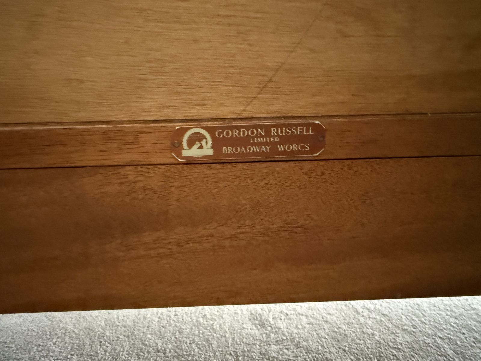 Gordon Russell Rosewood And Mahogany Sideboard Cadenza photo furniture