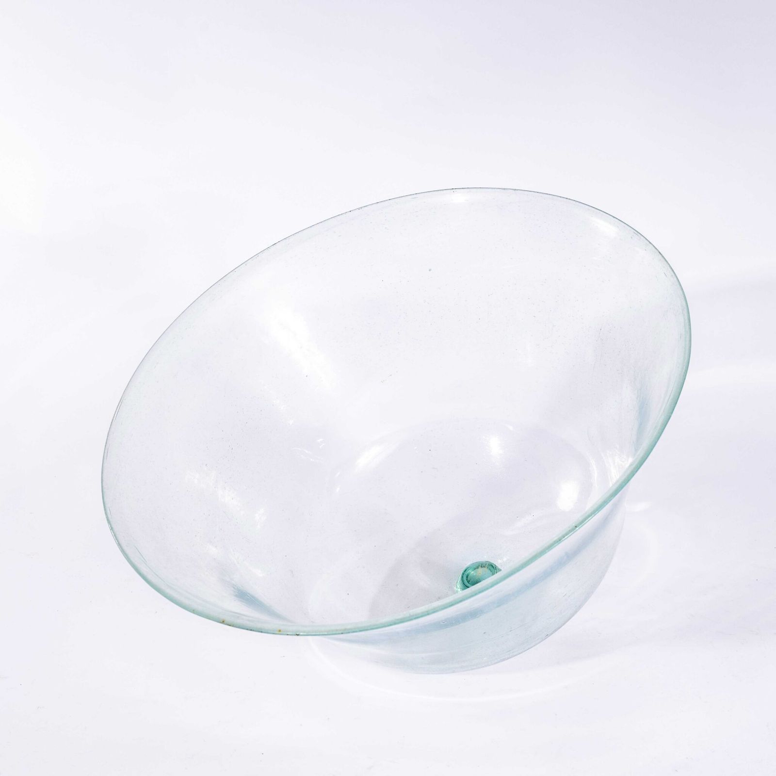 19th Century French Mouth Blown Glass Cloche (5280) photo furniture