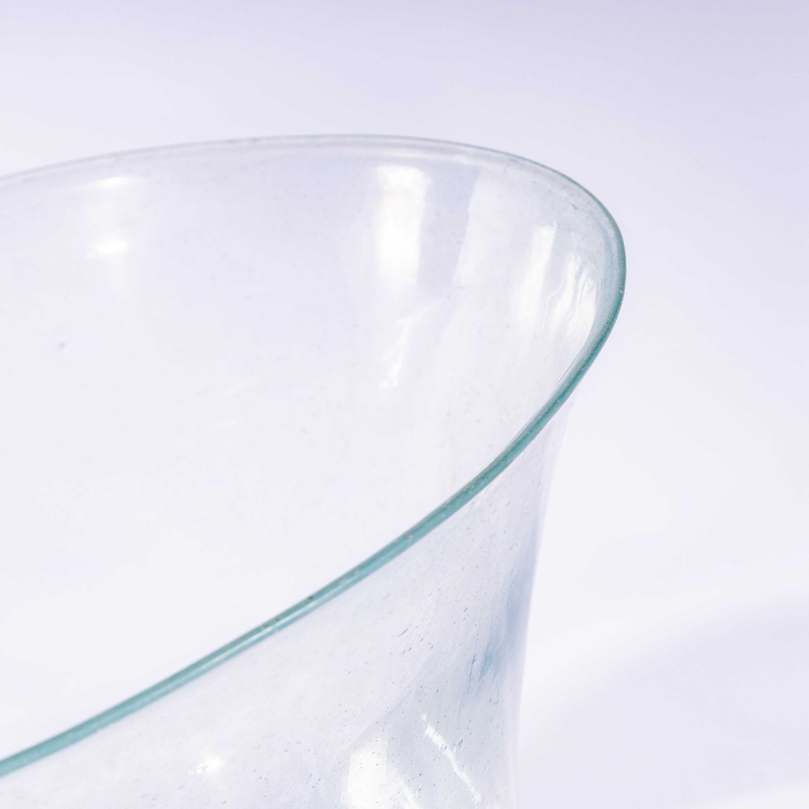 19th Century French Mouth Blown Glass Cloche (5280) photo 245.0