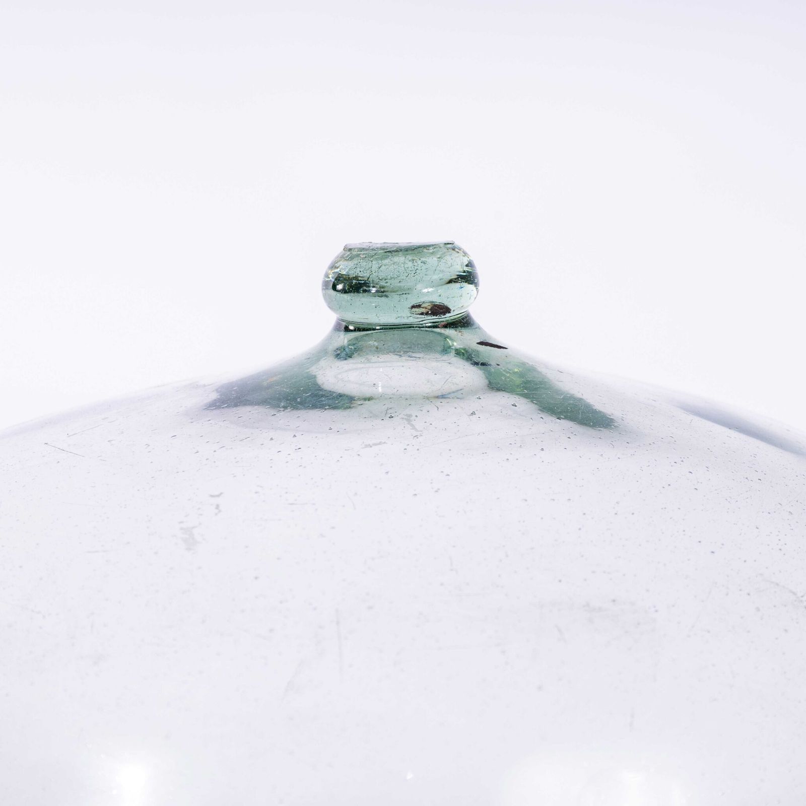 19th Century French Mouth Blown Glass Cloche (5283) photo Home Decor