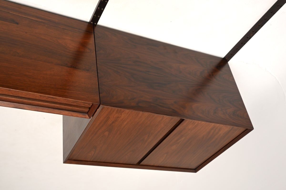 Danish Vintage Rosewood Royal Shelving System By Poul Cadovius photo Furniture