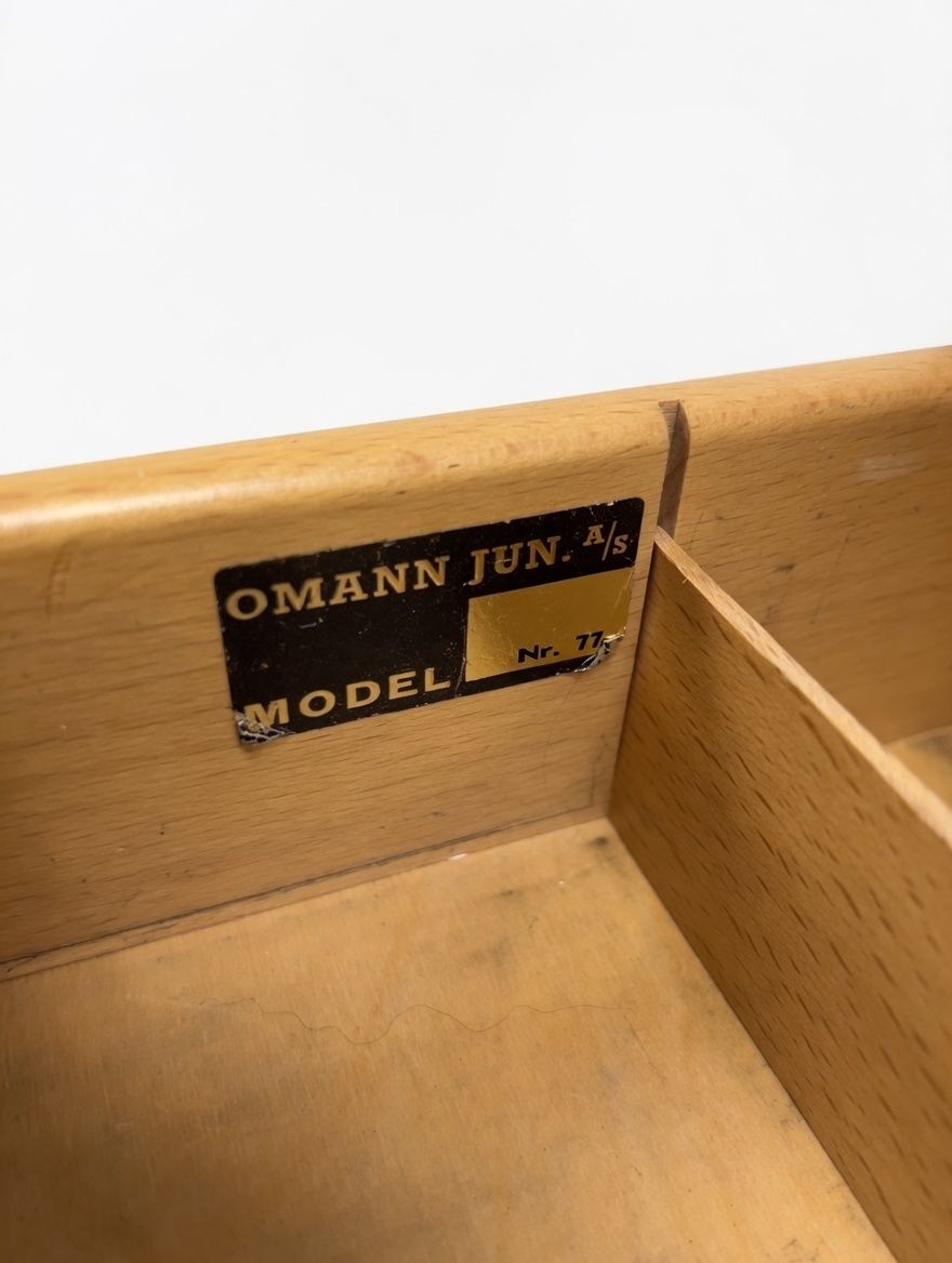 Gunni Omann Model 77 Rosewood Desk, 1960s. photo 2150.0