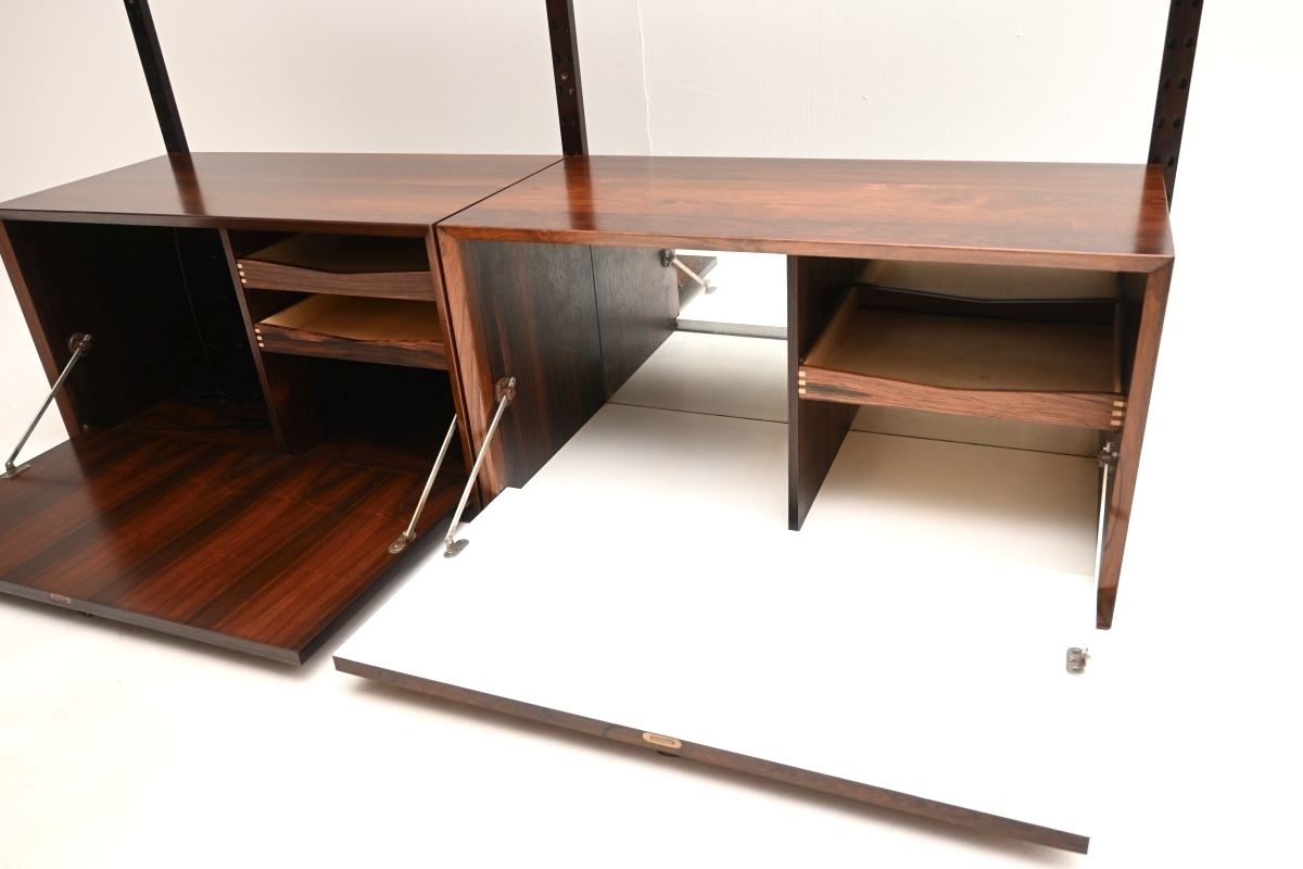 3185.0 Danish Vintage Rosewood Royal Shelving System By Poul Cadovius photo