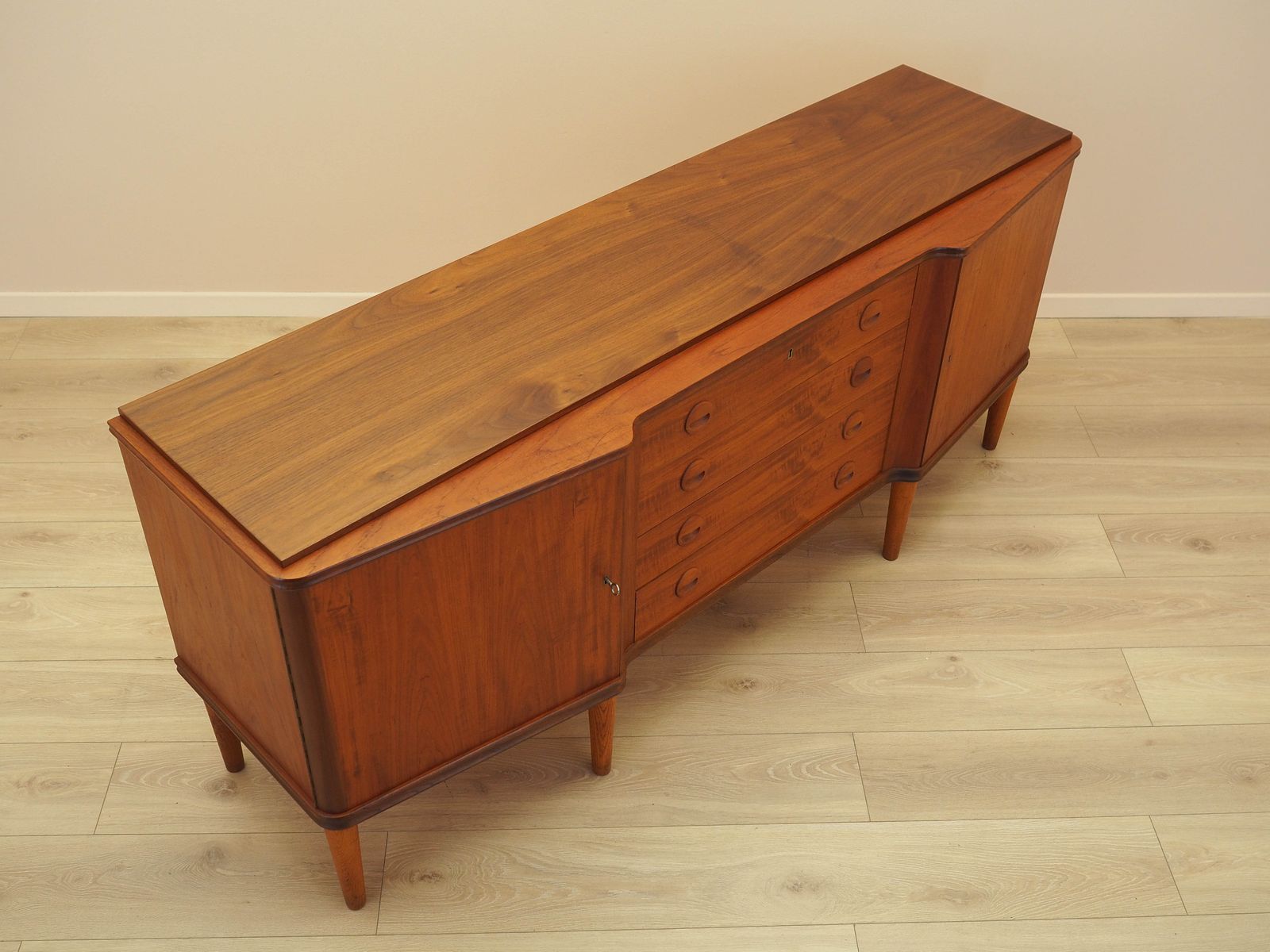 Buffet en teck, design danois, années 1960, fabriqué au Danemark photo buy