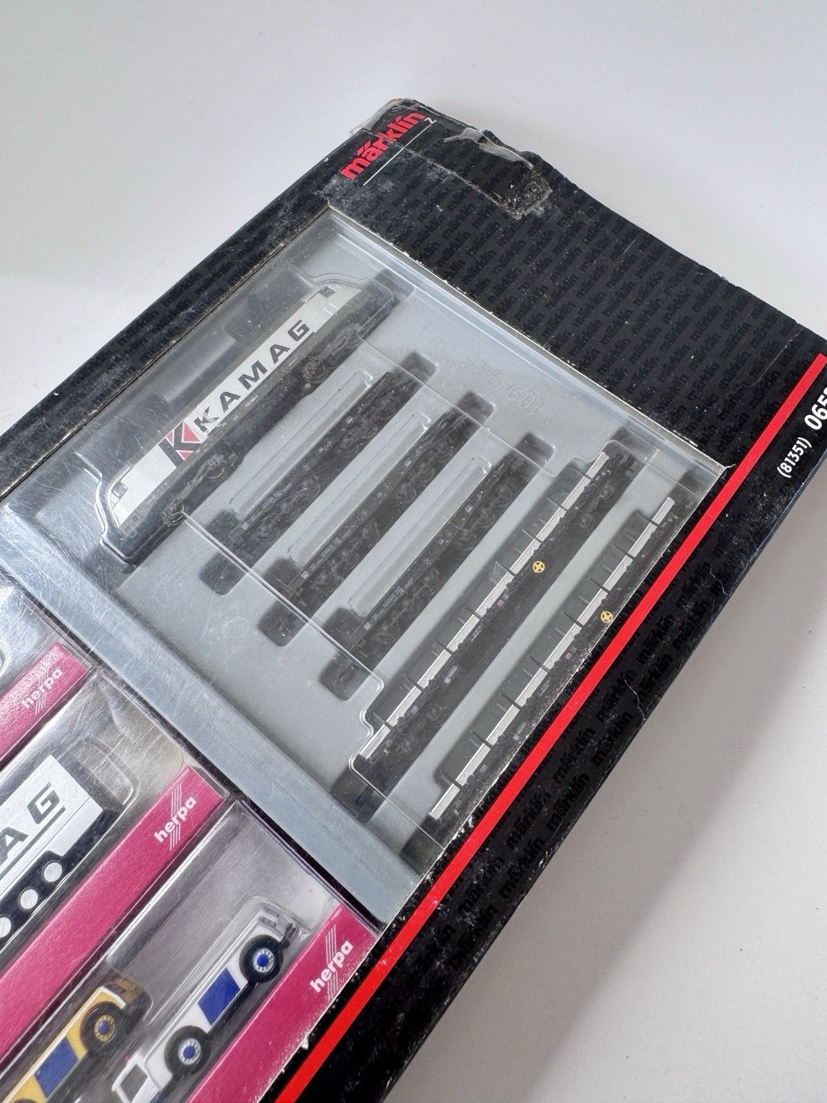 Märklin 81351 Herpa 065269 Z Gauge "Kamag" Transport Set Mib (Box Has Some Wear) photo for sale