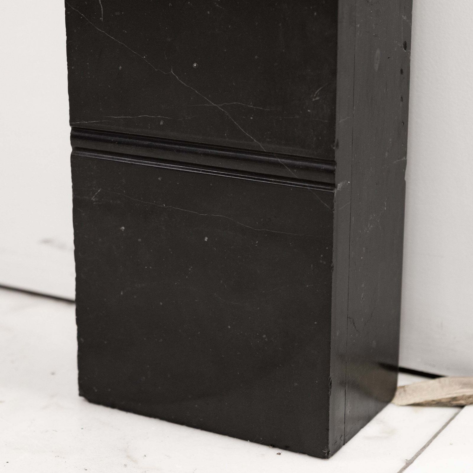 Antique Georgian Belgian Black Marble Fire Surround | Pair Available photo buy