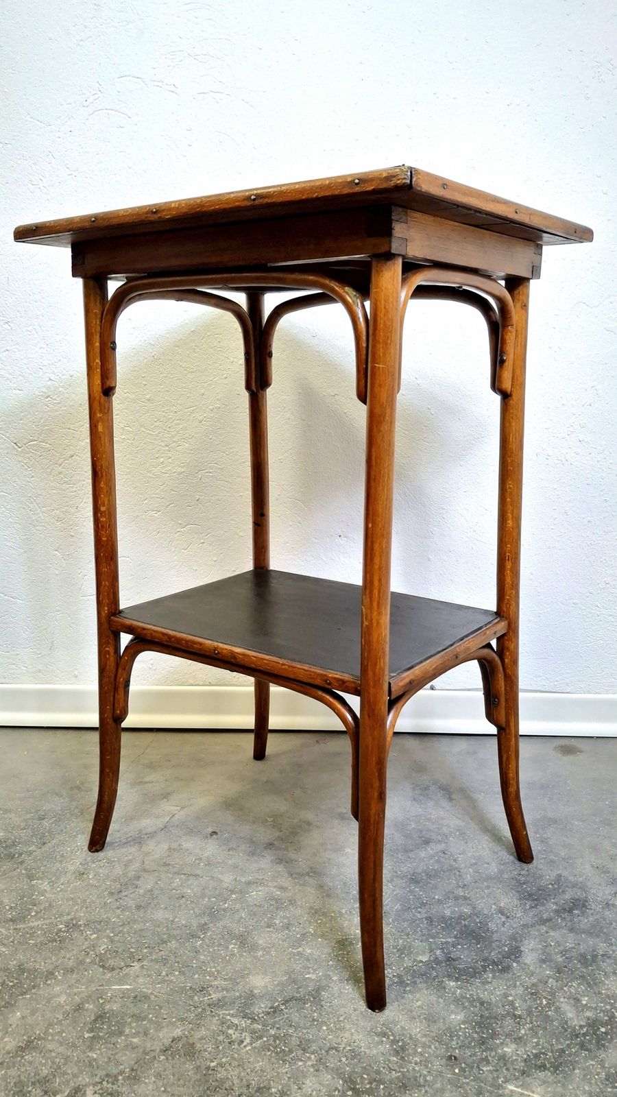 Art Nouveau Bentwood Side Table, 1910s photo furniture