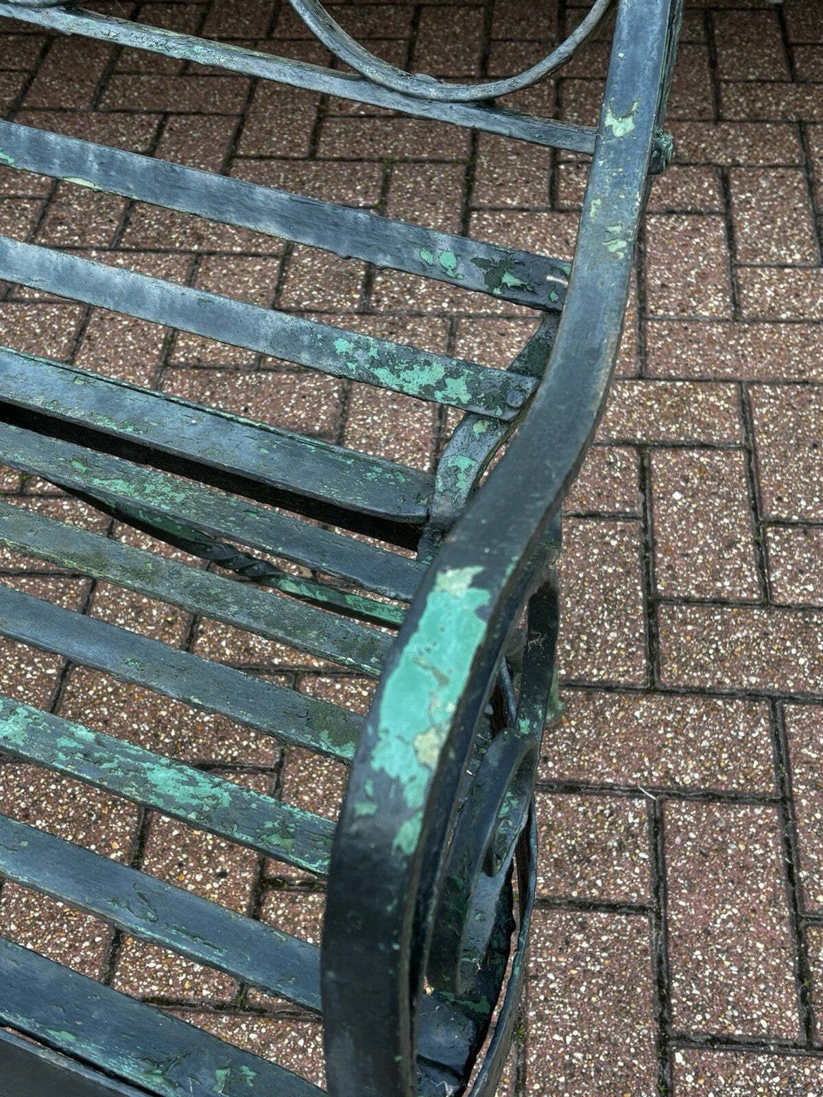 Regency Iron Garden Bench. Superb Quality. photo buy