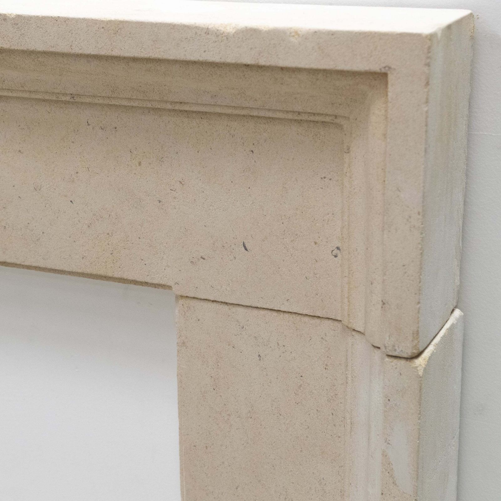 Reclaimed Sandstone Bolection Fireplace Surround photo vintage