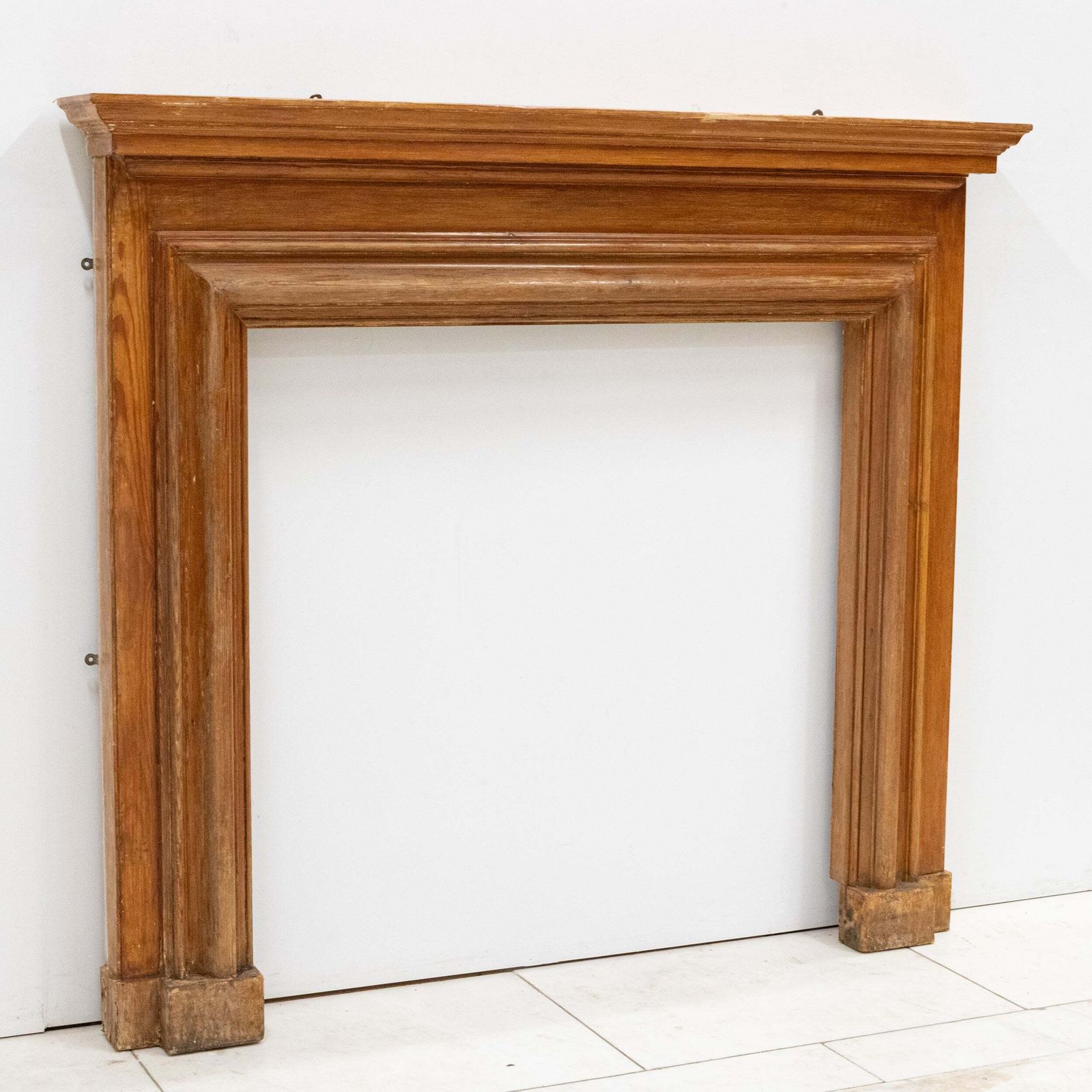 Antique Wooden Fireplace Surround photo furniture