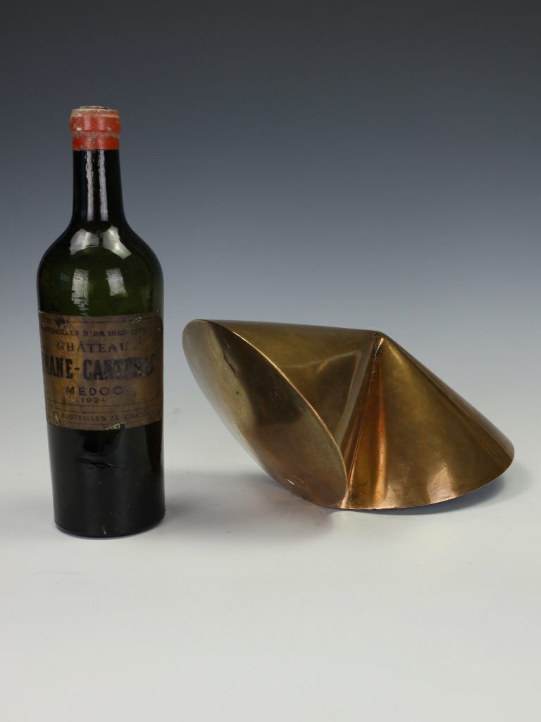 Mid Century Modern British Abstract Bronze Sculpture By 'Wd' – Dated 1966 photo 1950.0