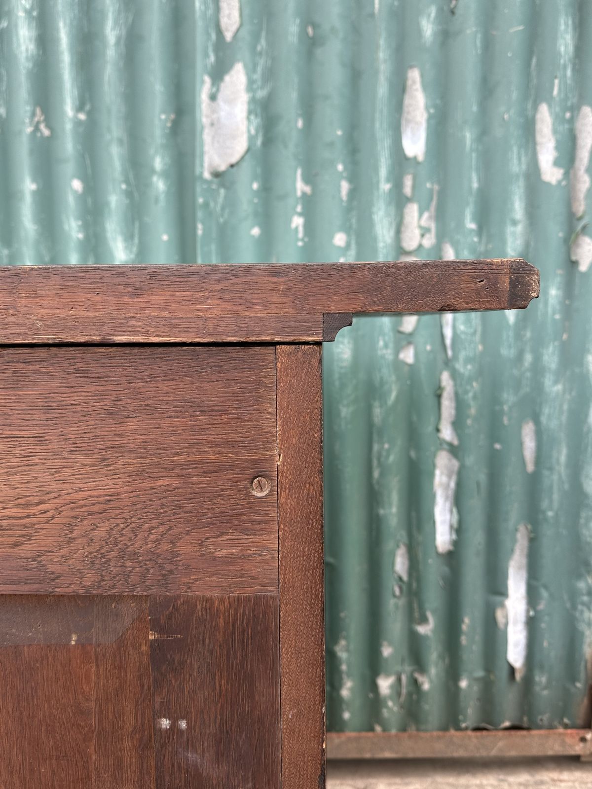 A Classy Late 19th Century Arts And Crafts Oak Side Cabinet, Attributed To Liberty & Co. photo for sale