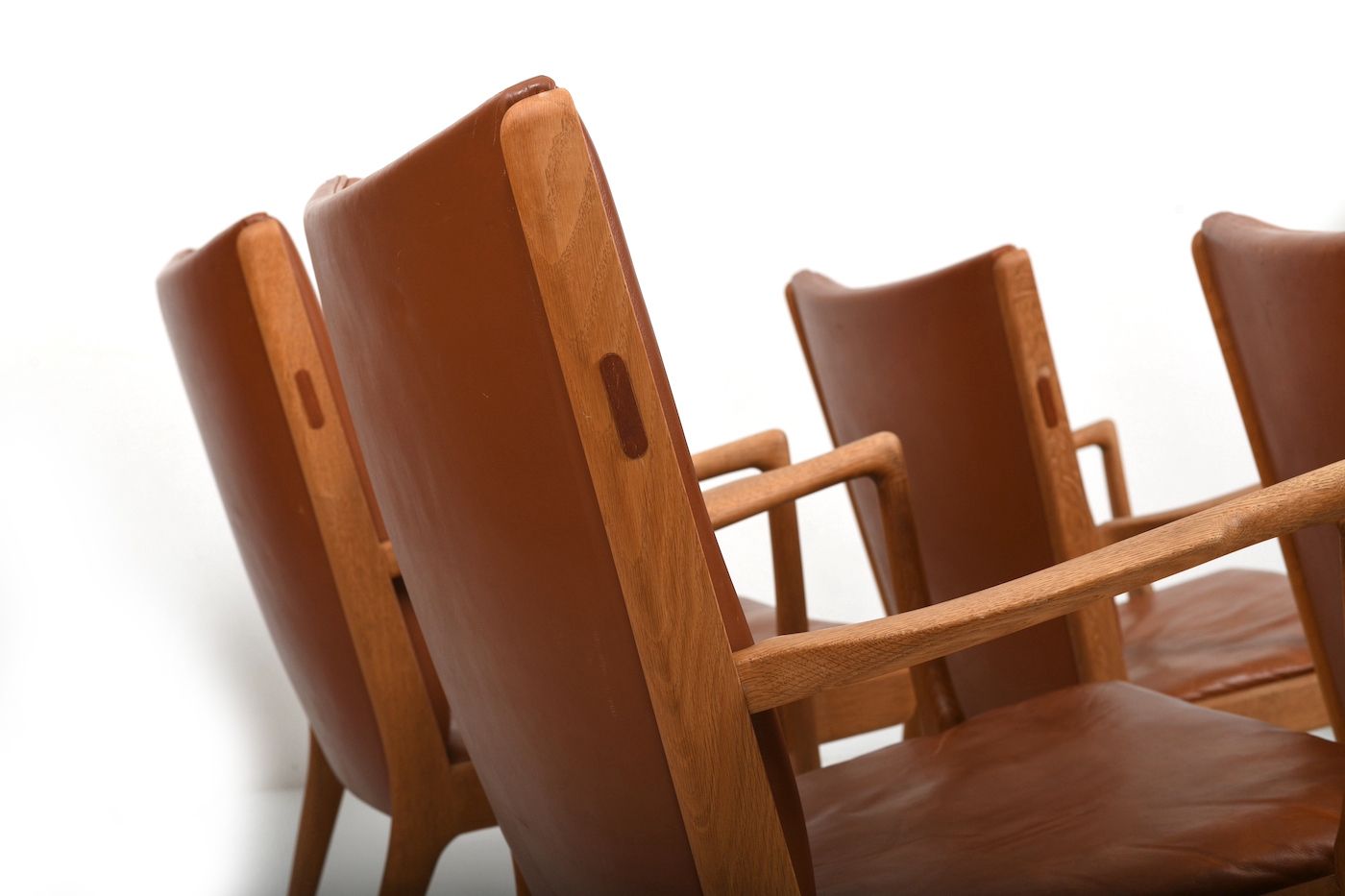 Hans J. Wegner Model Ap 16 In Oak 1951 / Set Of 4 photo buy