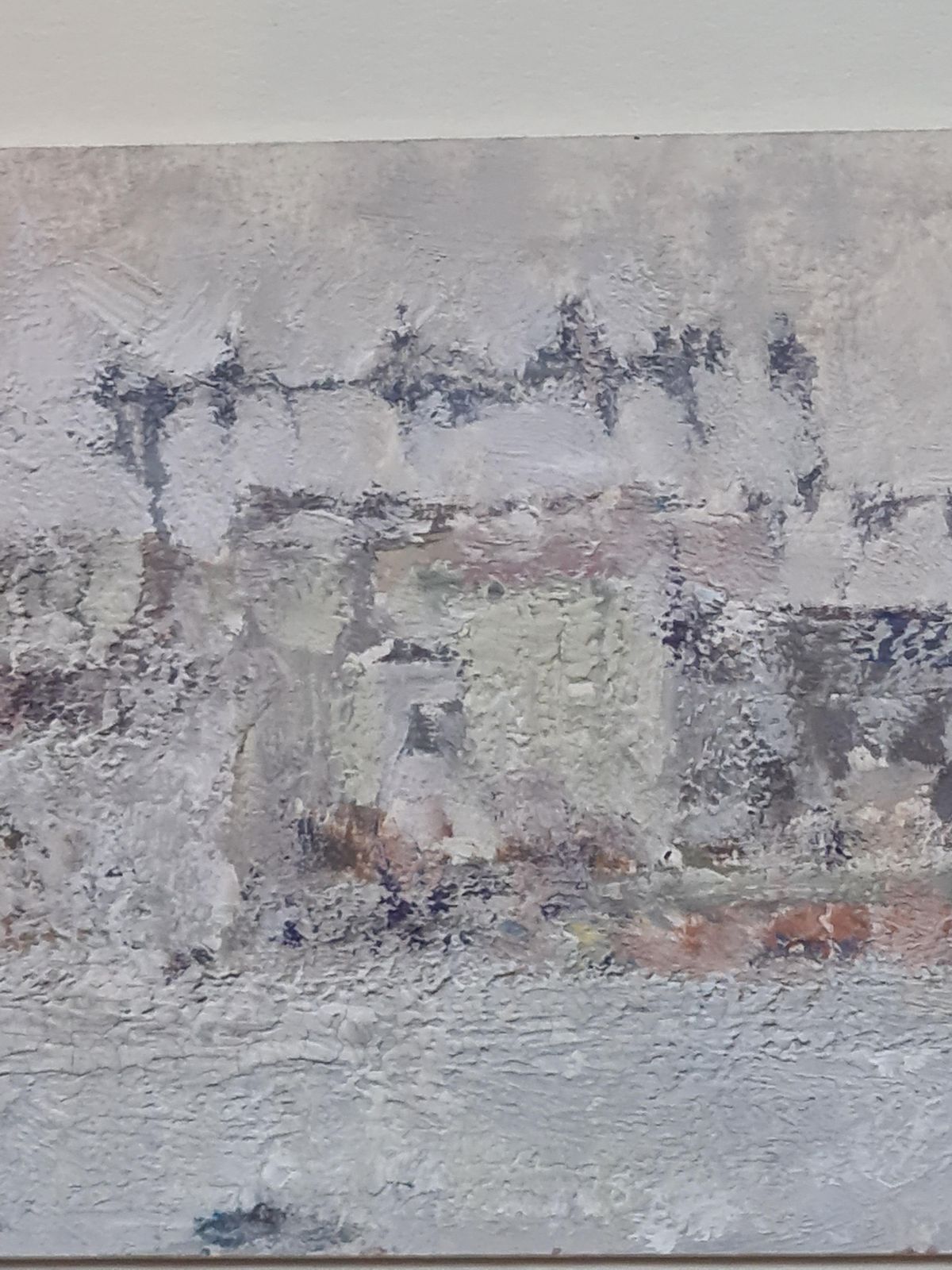 Cityscape And River Scene, Oil On Card, Signed, Late 20th Century photo 755.0