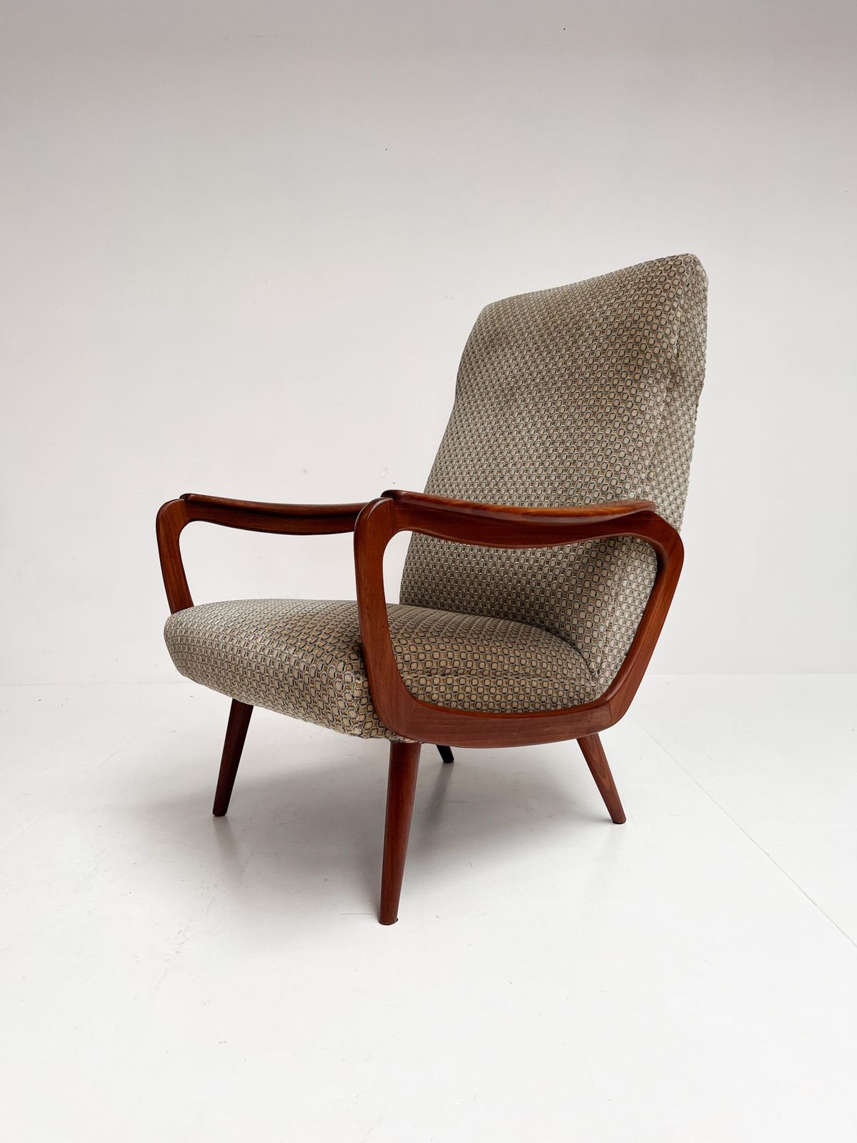 Organic Armchair Attributed To De Ster Gelderland, 1960s