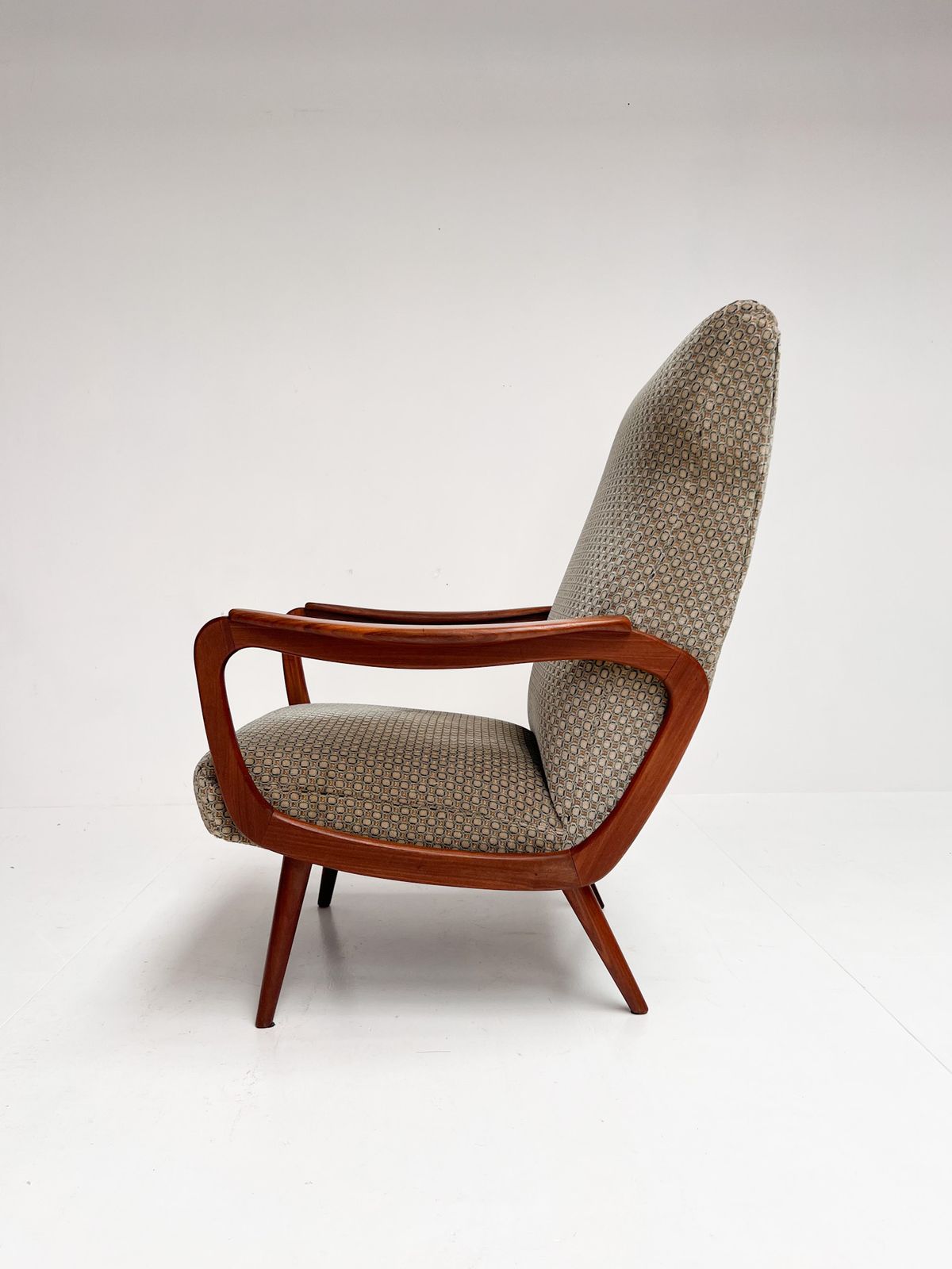 Organic Armchair Attributed To De Ster Gelderland, 1960s photo 425.0