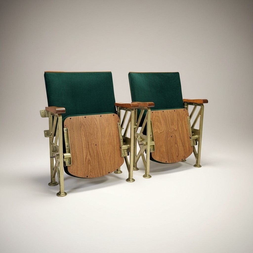 Vintage Theatre Seating (Pair) photo 795.0