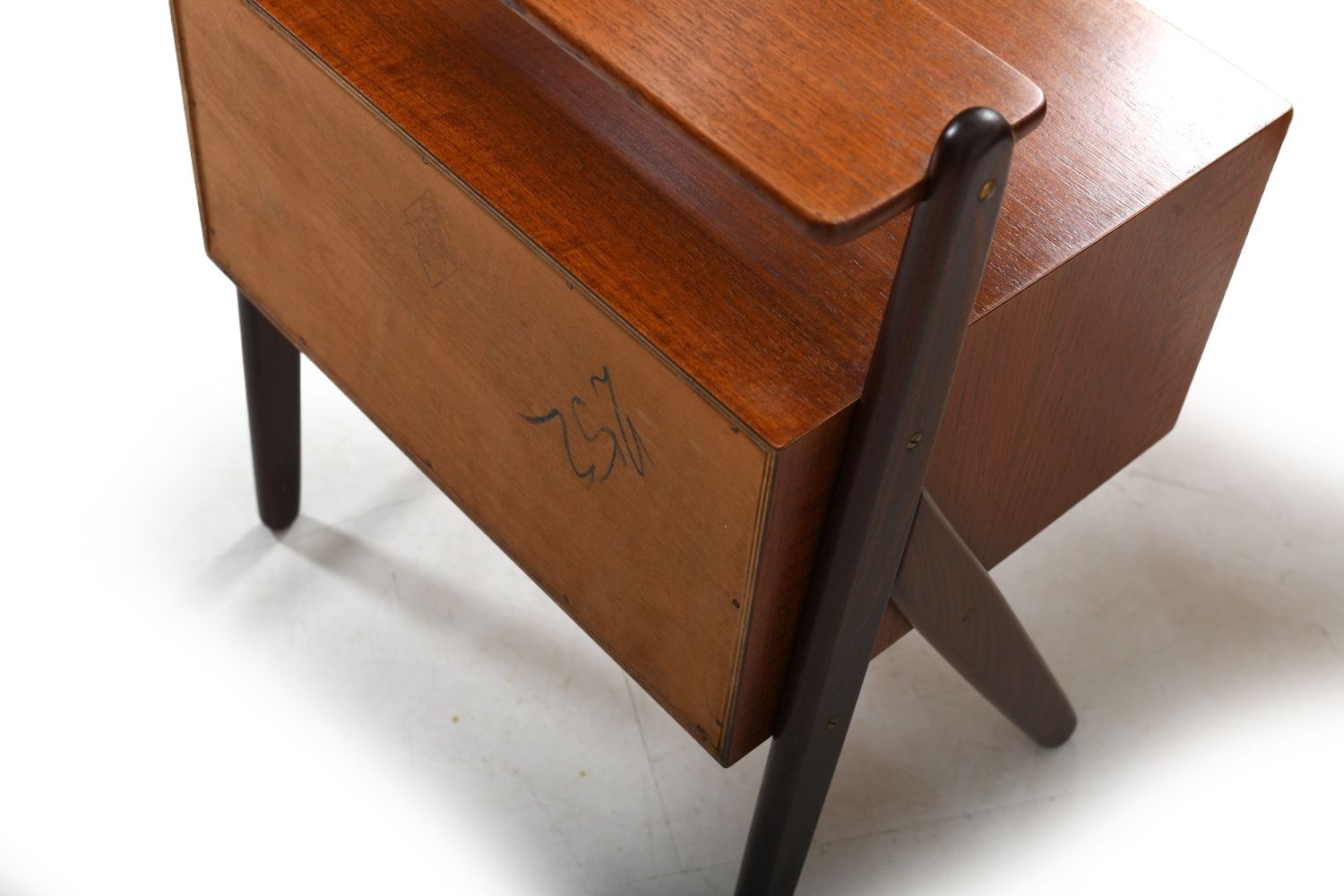 photo furniture Pair Of Teak Nightstands By Sigfred Omann For ølholm 1960s