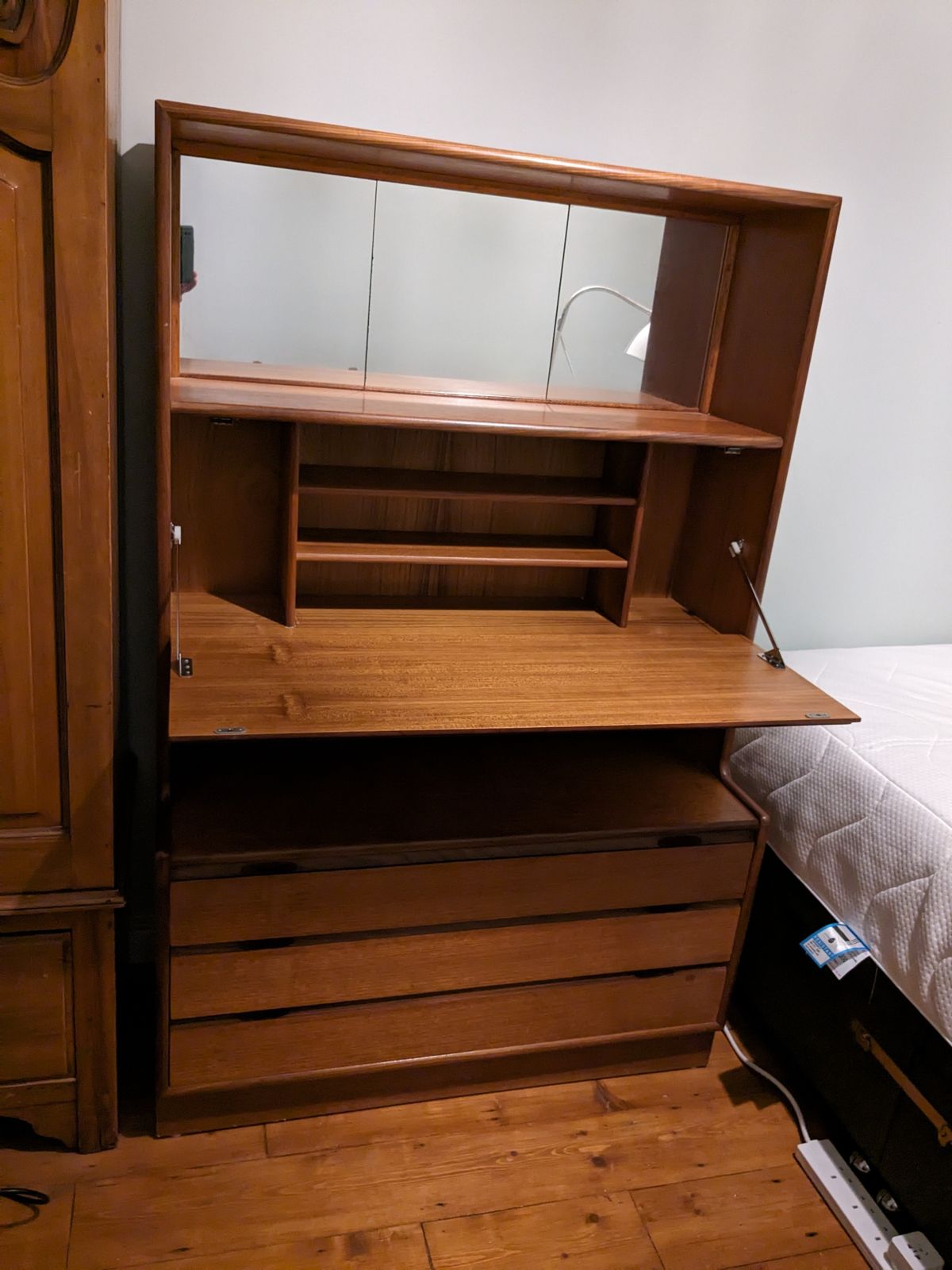Mid Century Turnidge Of London Secretary Unit photo for sale